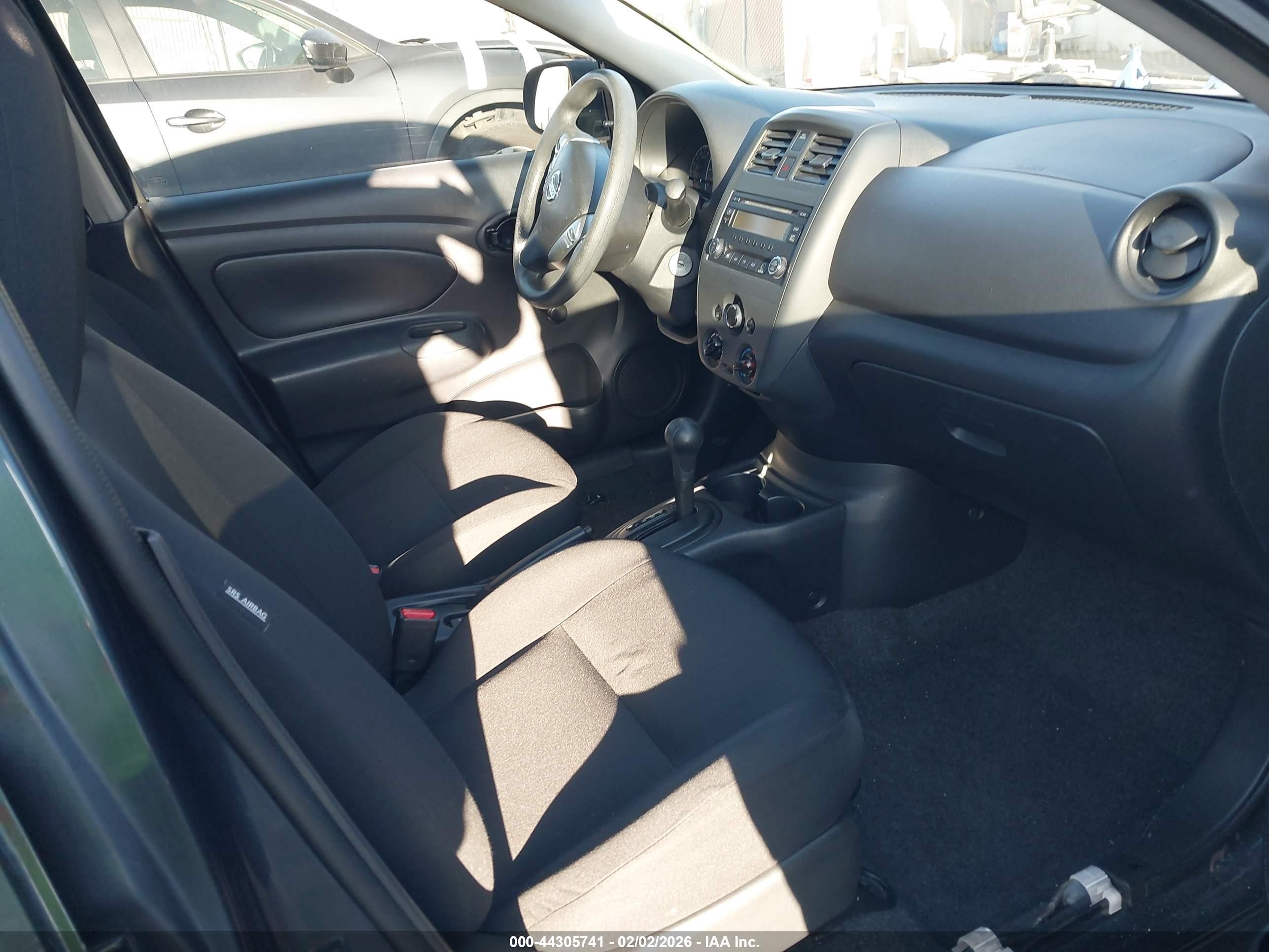 2015 Nissan Versa 1.6 S+ Blue vin: 3N1CN7AP4FL914382