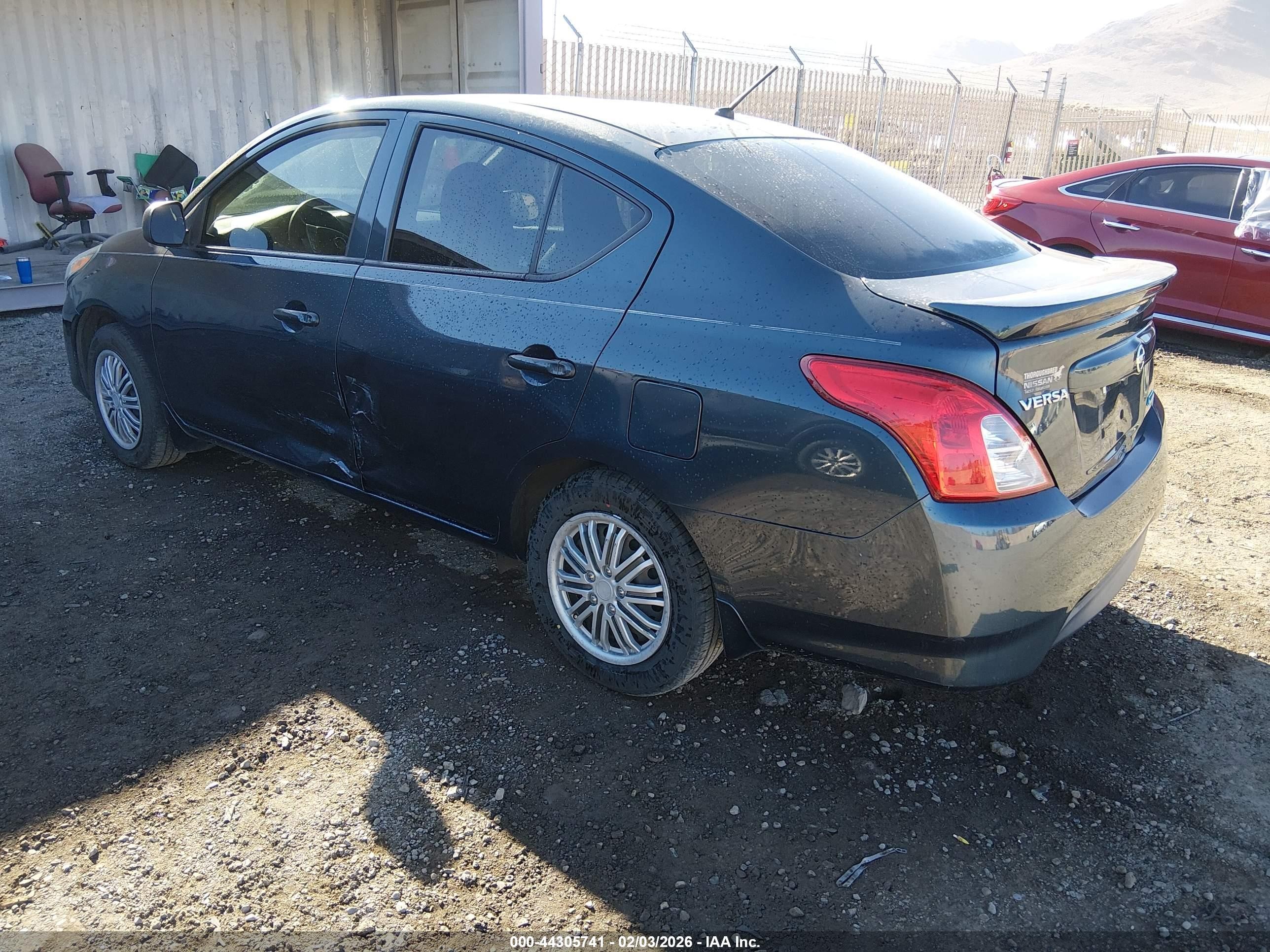 2015 Nissan Versa 1.6 S+ Blue vin: 3N1CN7AP4FL914382