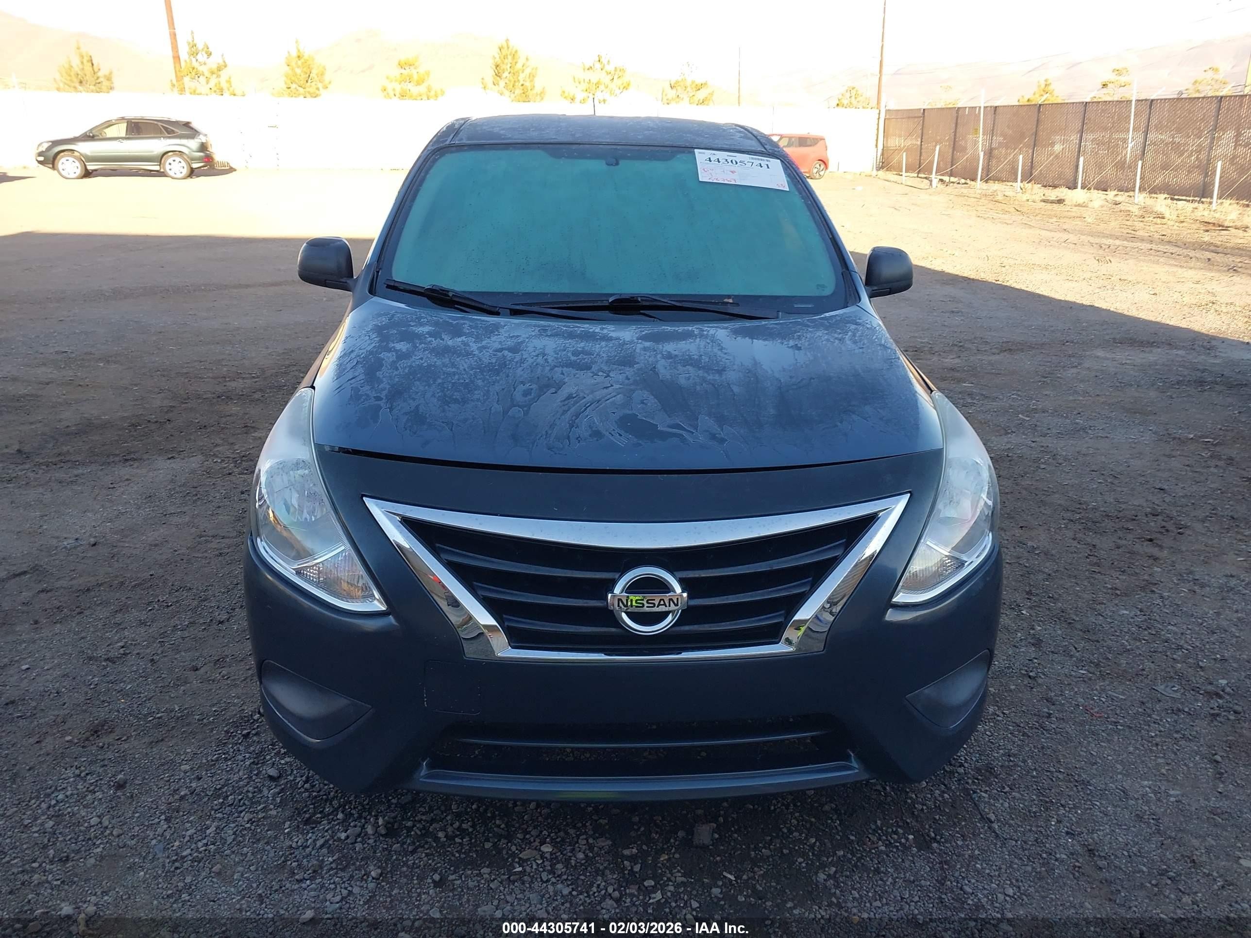 2015 Nissan Versa 1.6 S+ Blue vin: 3N1CN7AP4FL914382