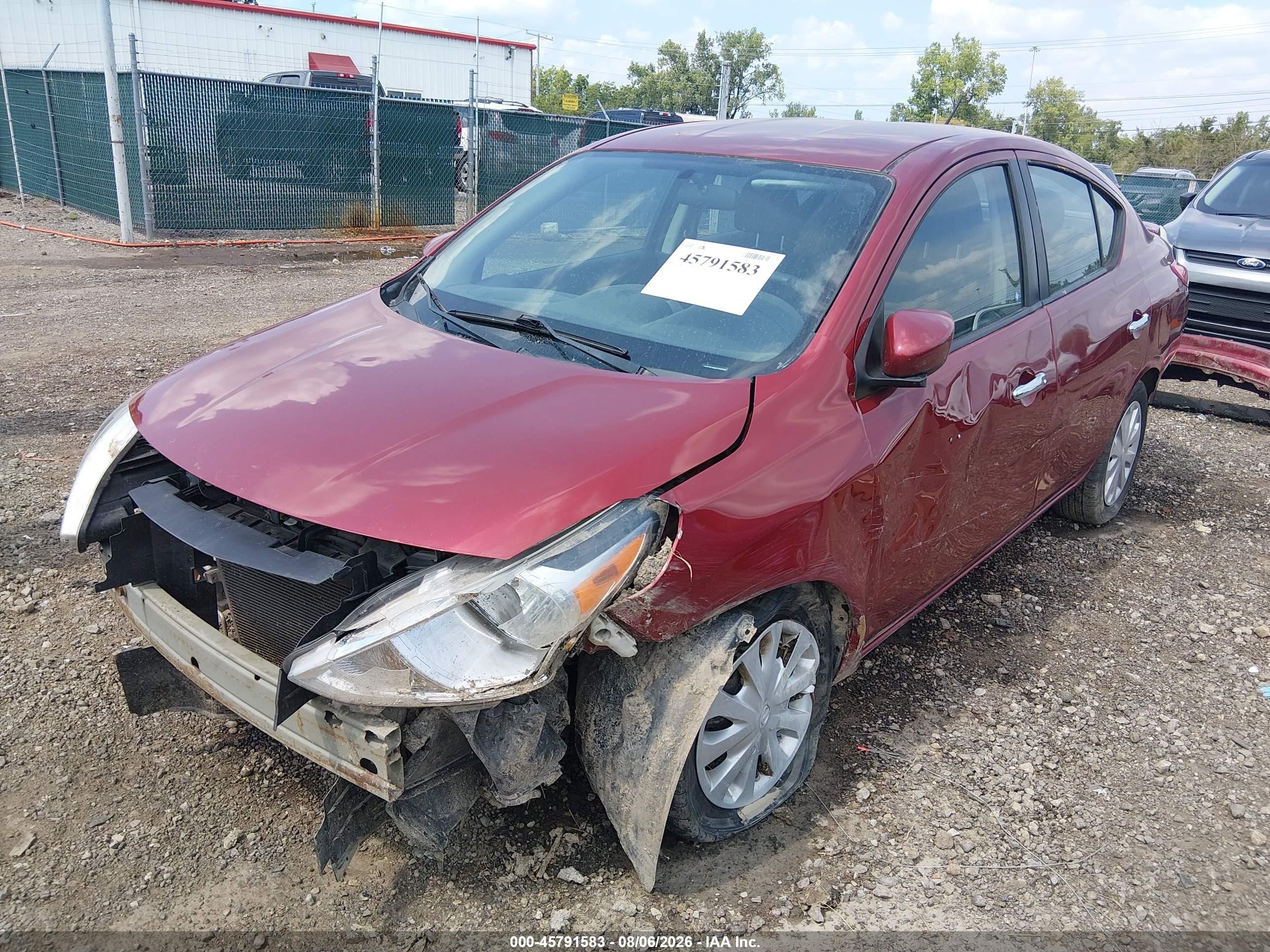 2016 Nissan Versa 1.6 S/1.6 S+/1.6 Sl/1.6 Sv Maroon vin: 3N1CN7AP4GL816776