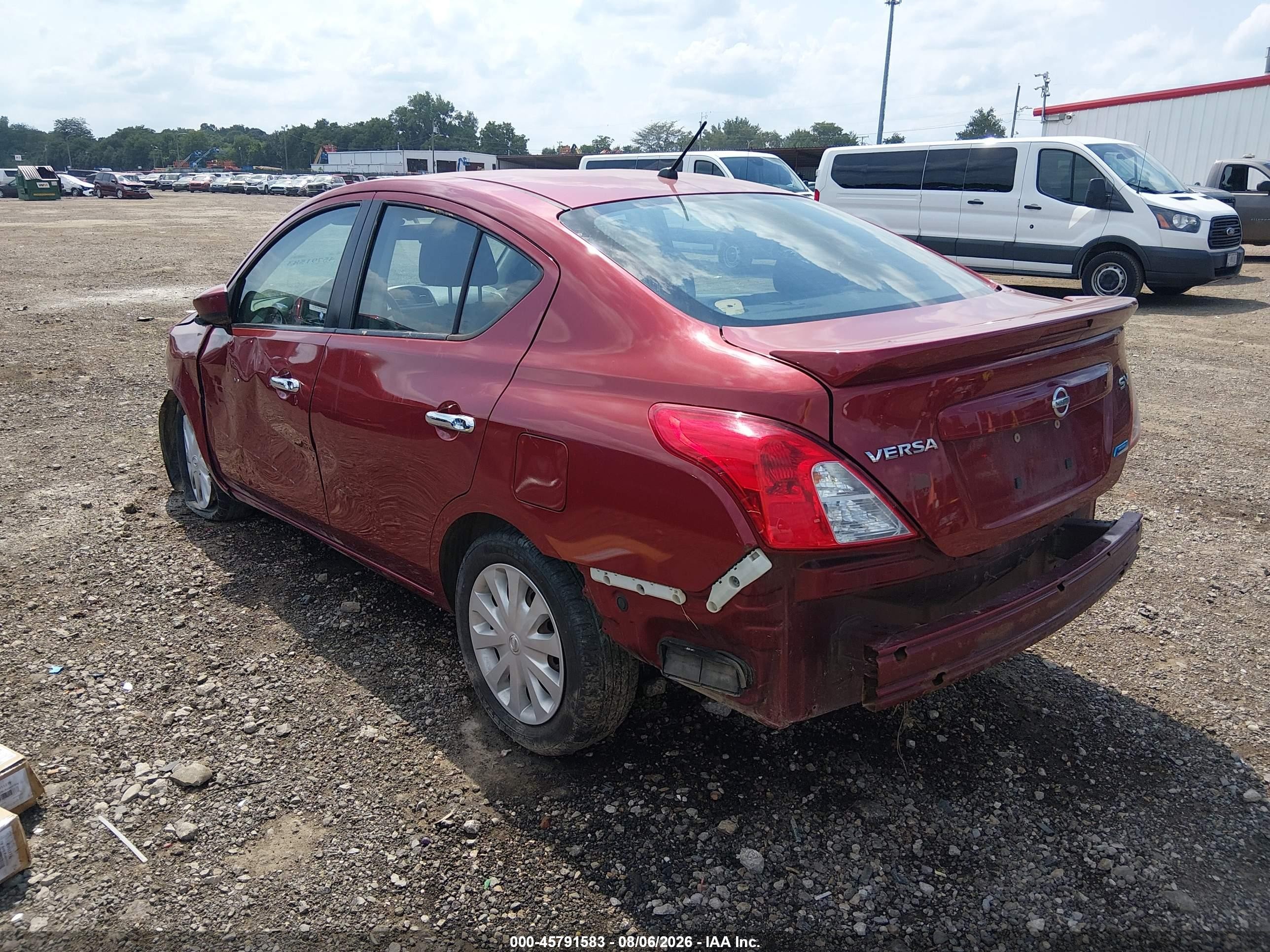 2016 Nissan Versa 1.6 S/1.6 S+/1.6 Sl/1.6 Sv Maroon vin: 3N1CN7AP4GL816776