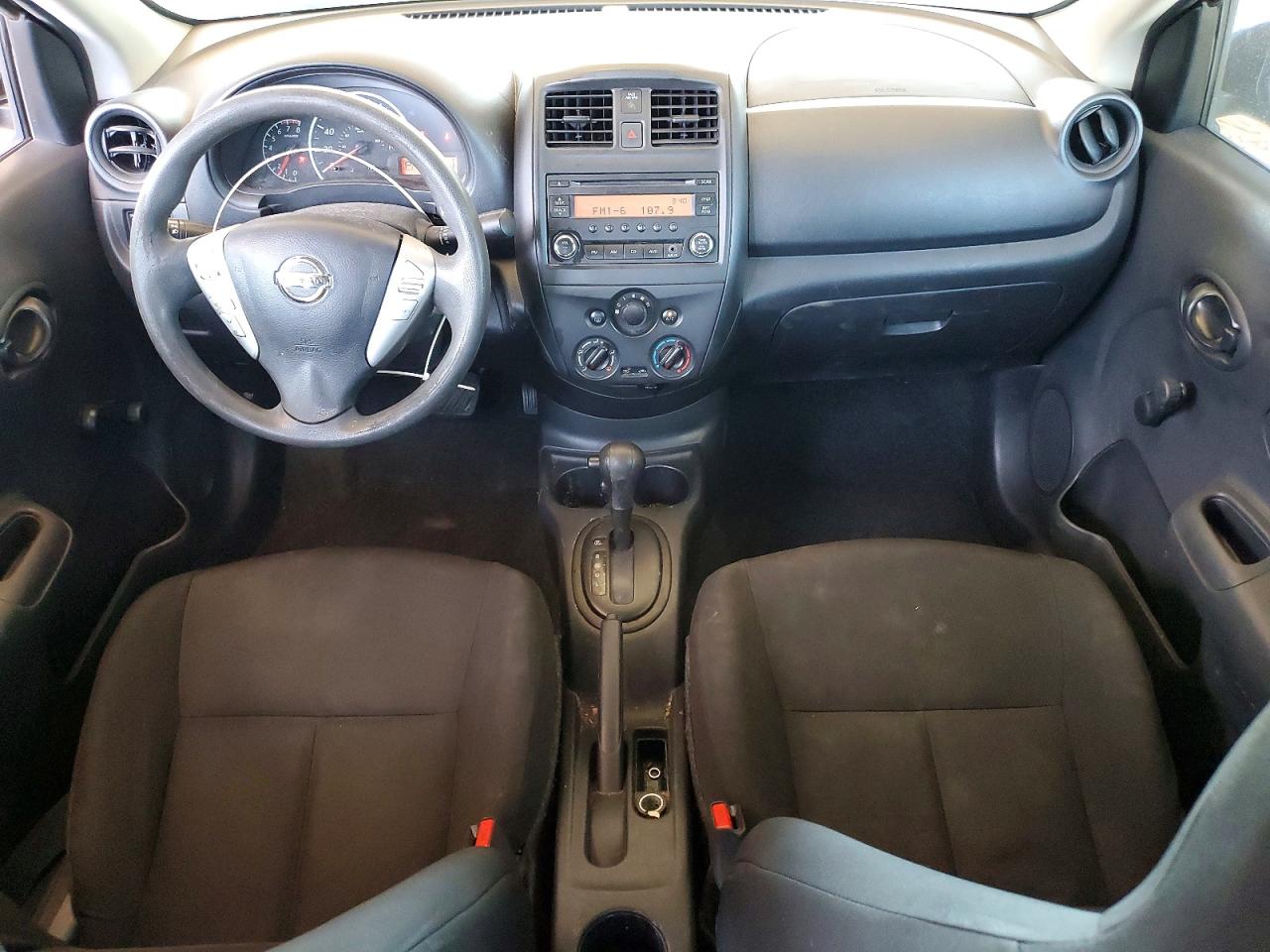 2016 Nissan Versa 1.6 S Plus Black vin: 3N1CN7AP4GL908812
