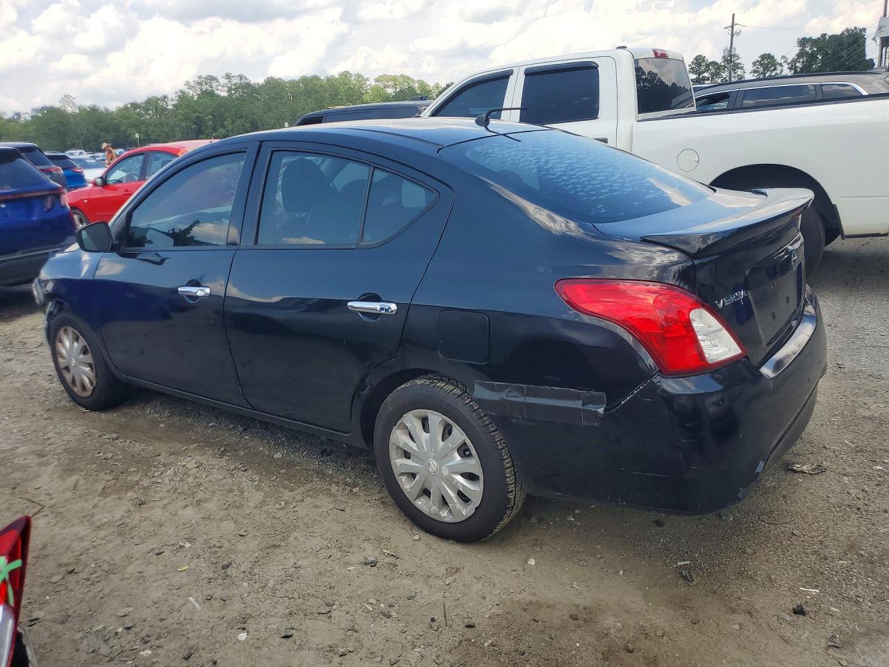 2017 Nissan Versa 1.6 Sv Black vin: 3N1CN7AP4HL841016