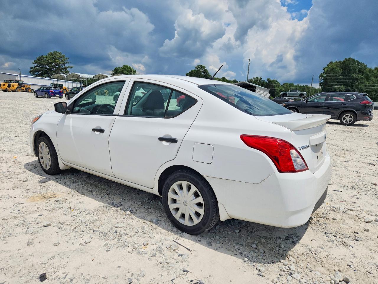 2018 Nissan Versa S Plus White vin: 3N1CN7AP4JL814033