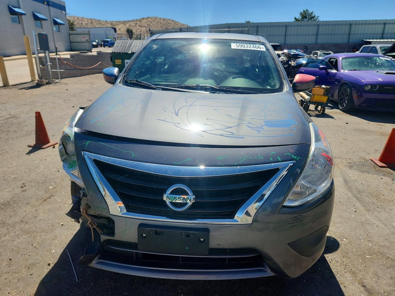 2018 Nissan Versa S Plus Charcoal vin: 3N1CN7AP4JL837263