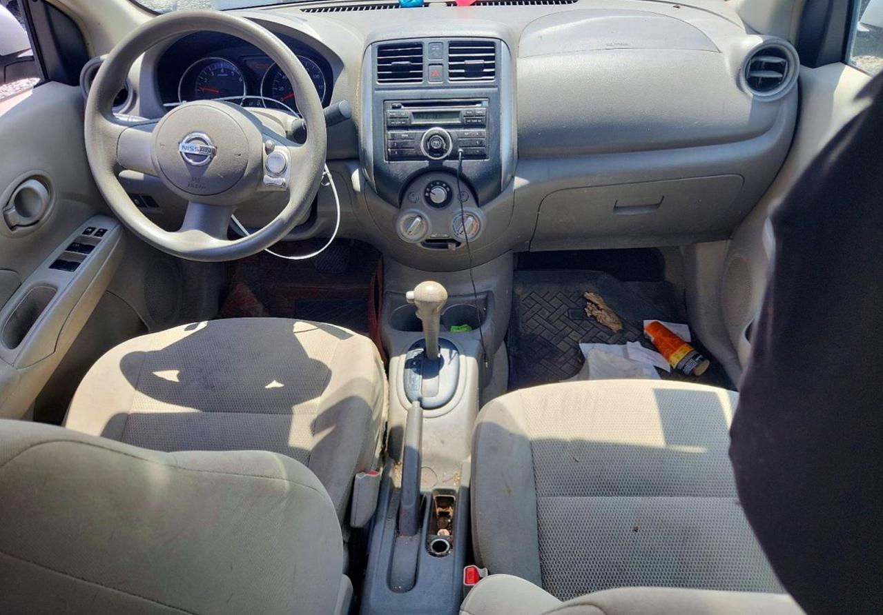2012 Nissan Versa Gray vin: 3N1CN7AP5CL817431