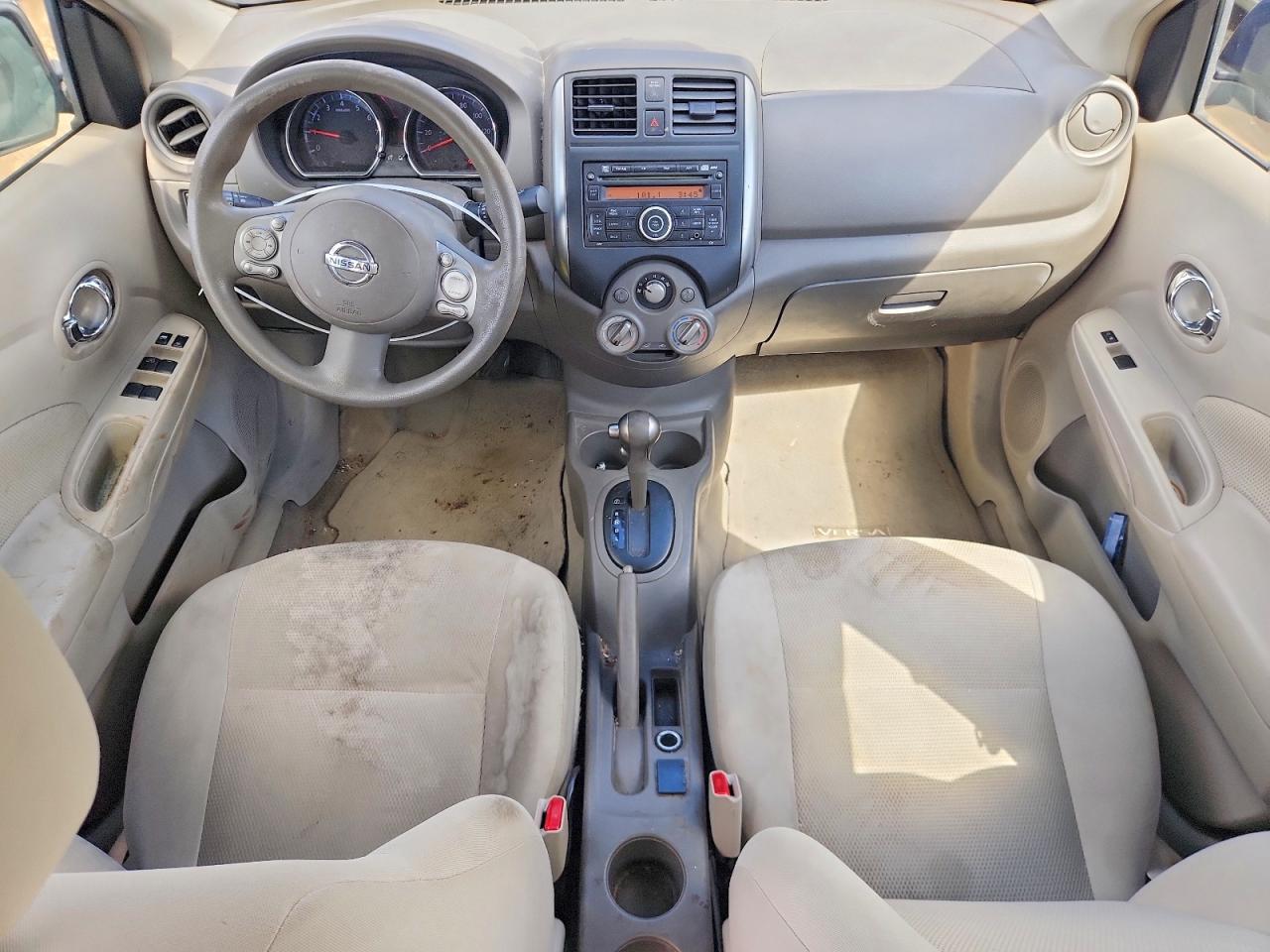 2012 Nissan Versa 1.6 S Blue vin: 3N1CN7AP5CL827845