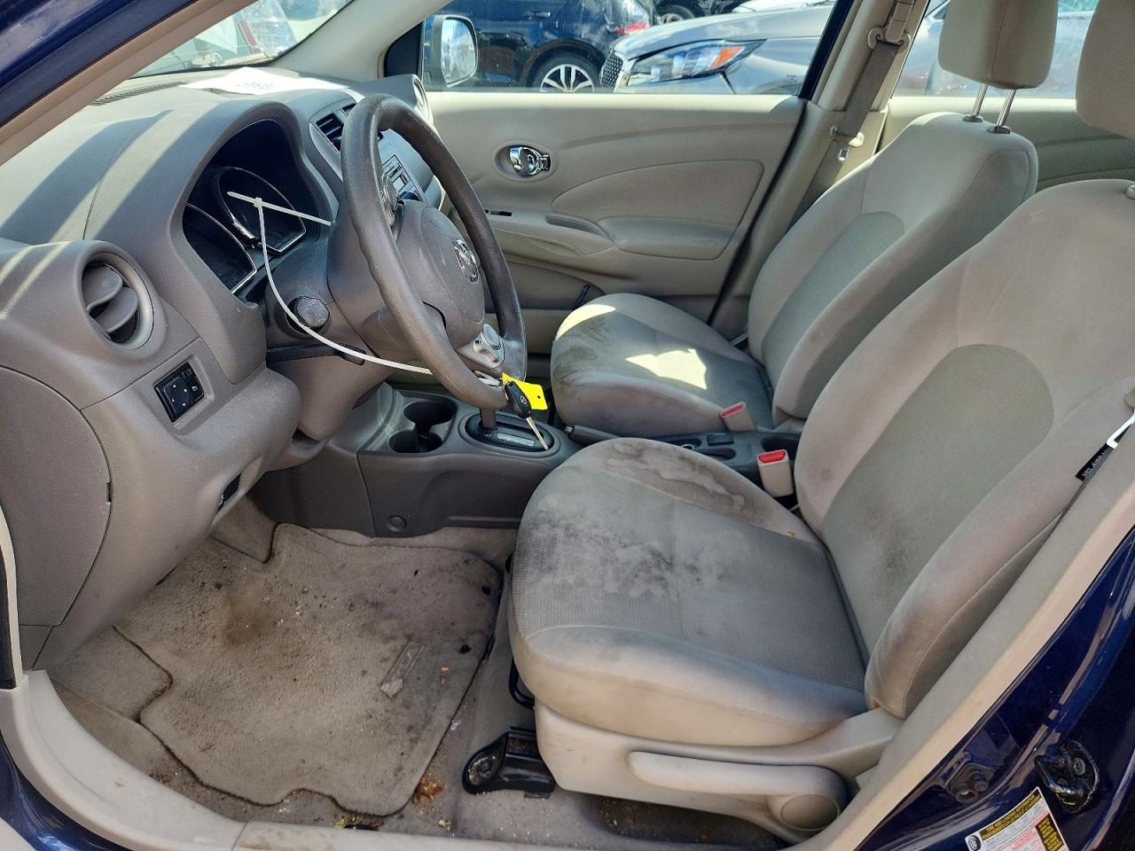 2012 Nissan Versa 1.6 S Blue vin: 3N1CN7AP5CL827845
