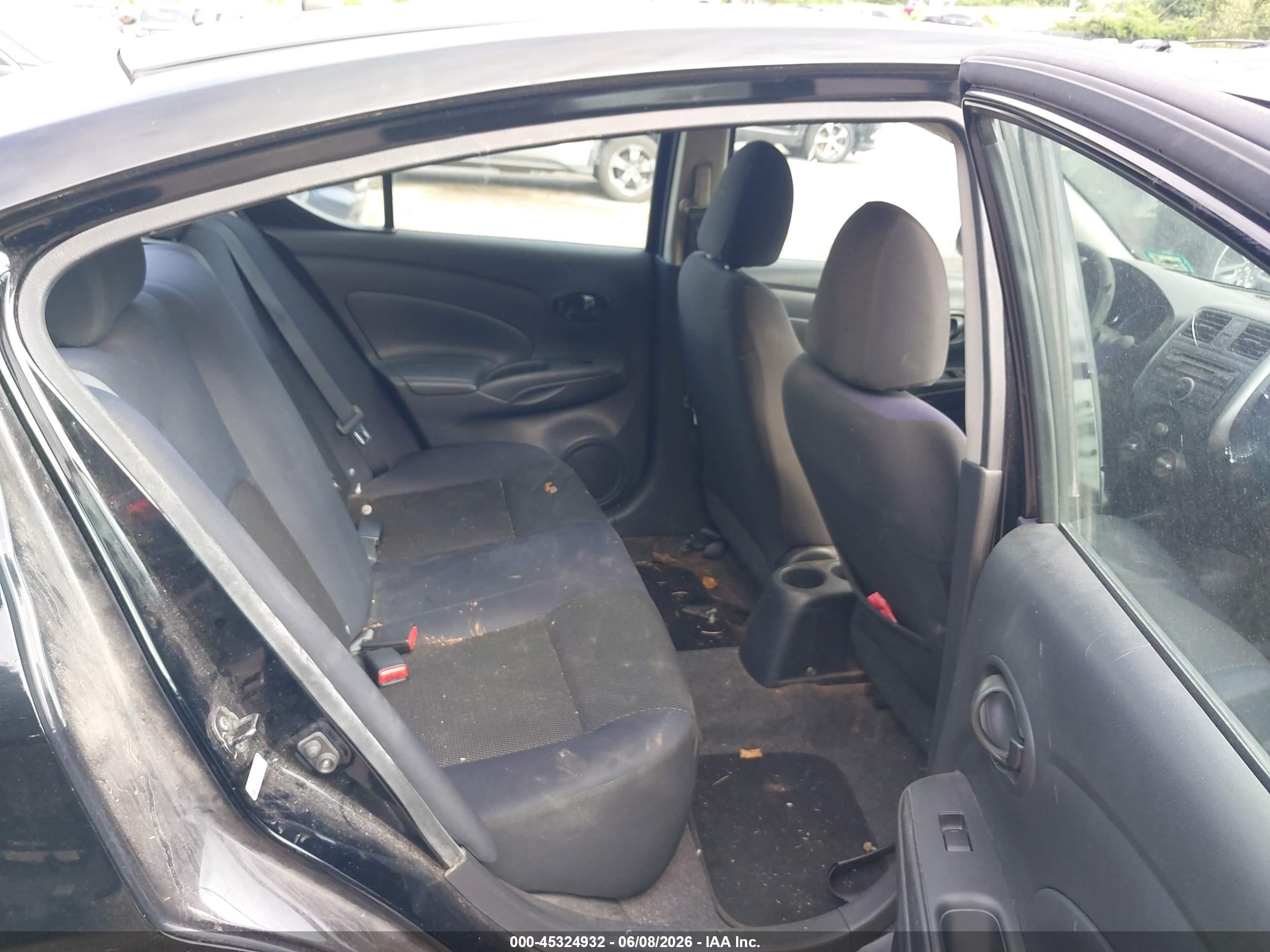 2012 Nissan Versa 1.6 Sv Black vin: 3N1CN7AP5CL862918