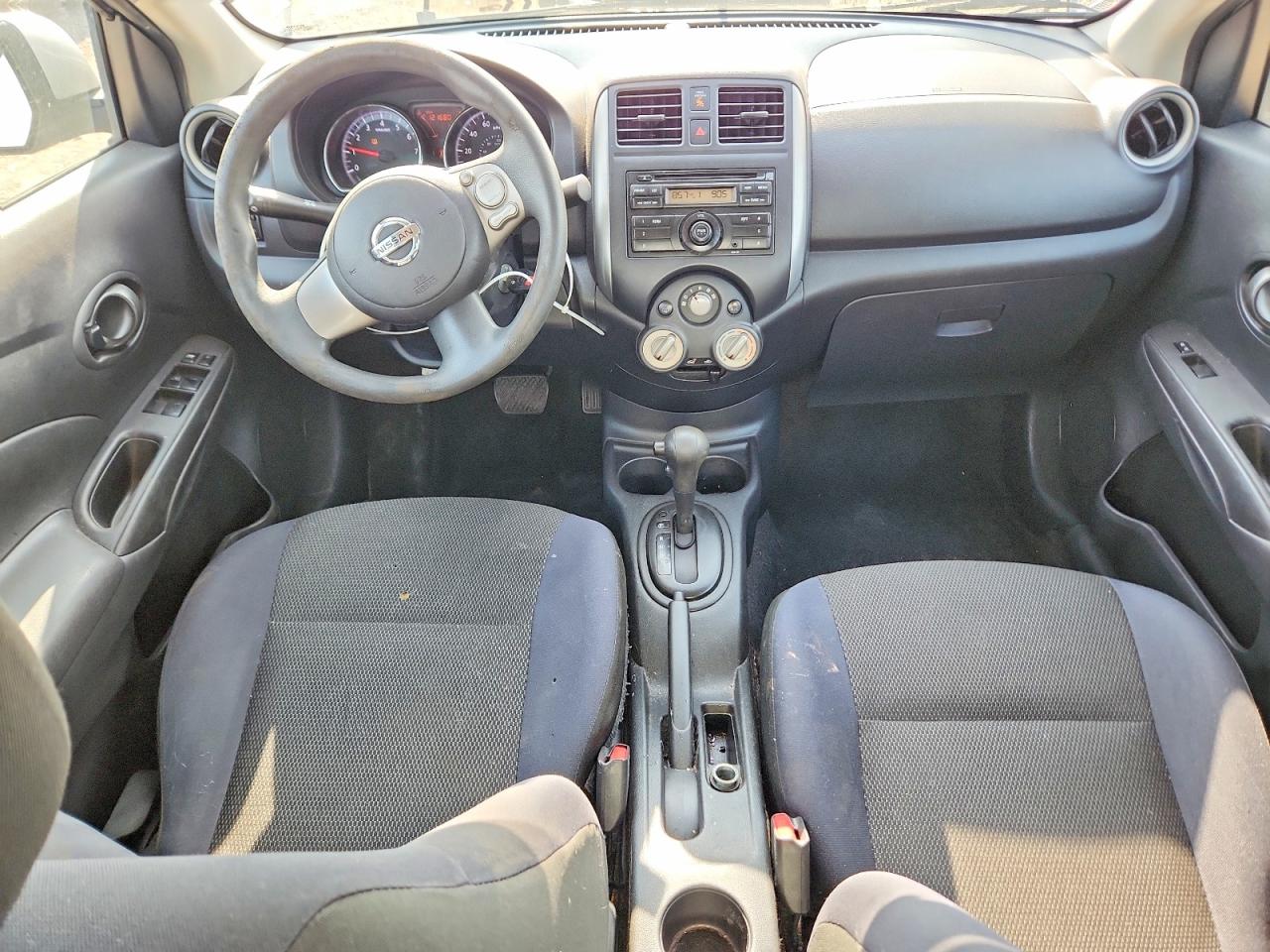 2012 Nissan Versa 1.6 S Silver vin: 3N1CN7AP5CL874731