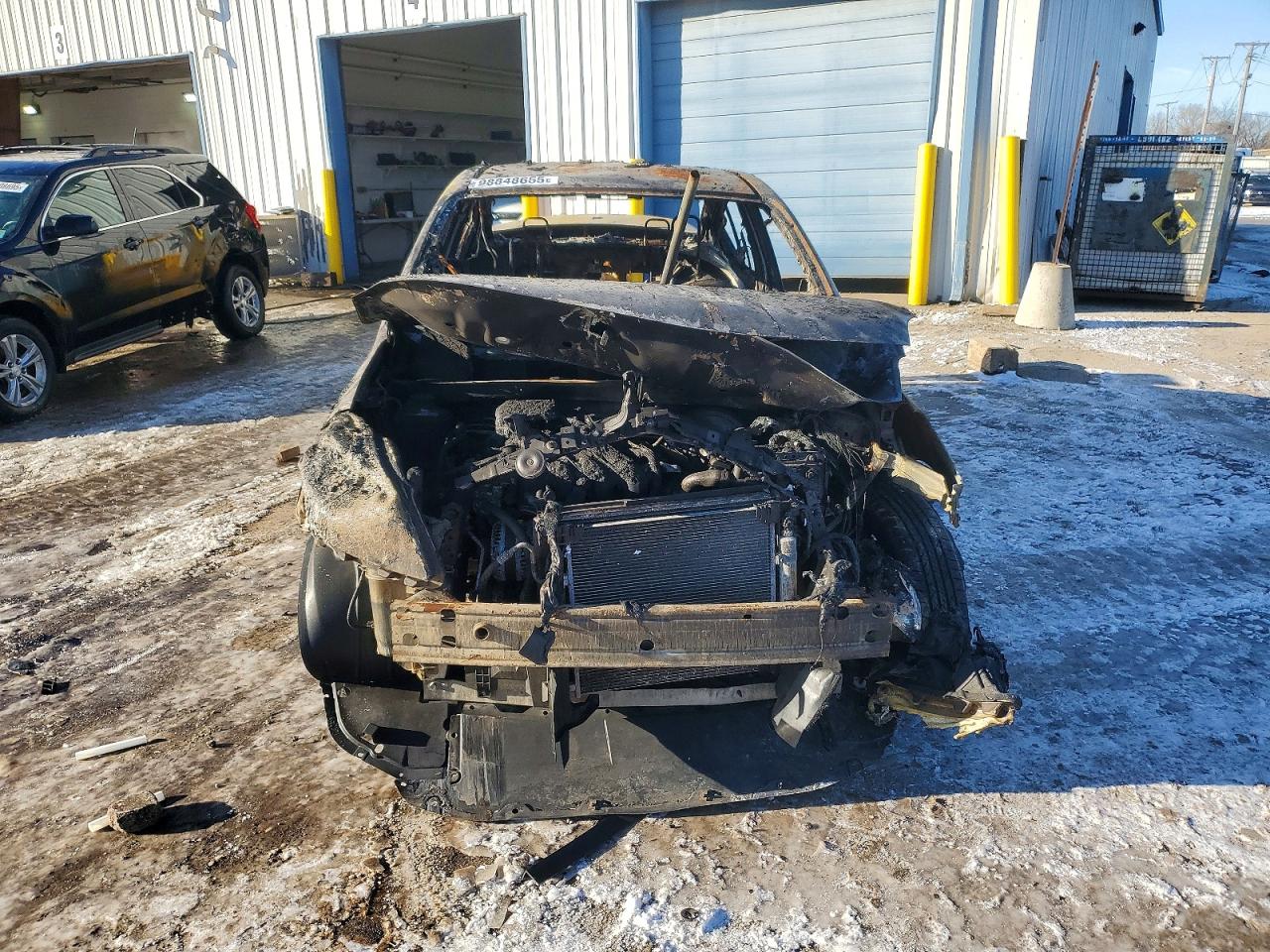 2012 Nissan Versa Burn vin: 3N1CN7AP5CL878858