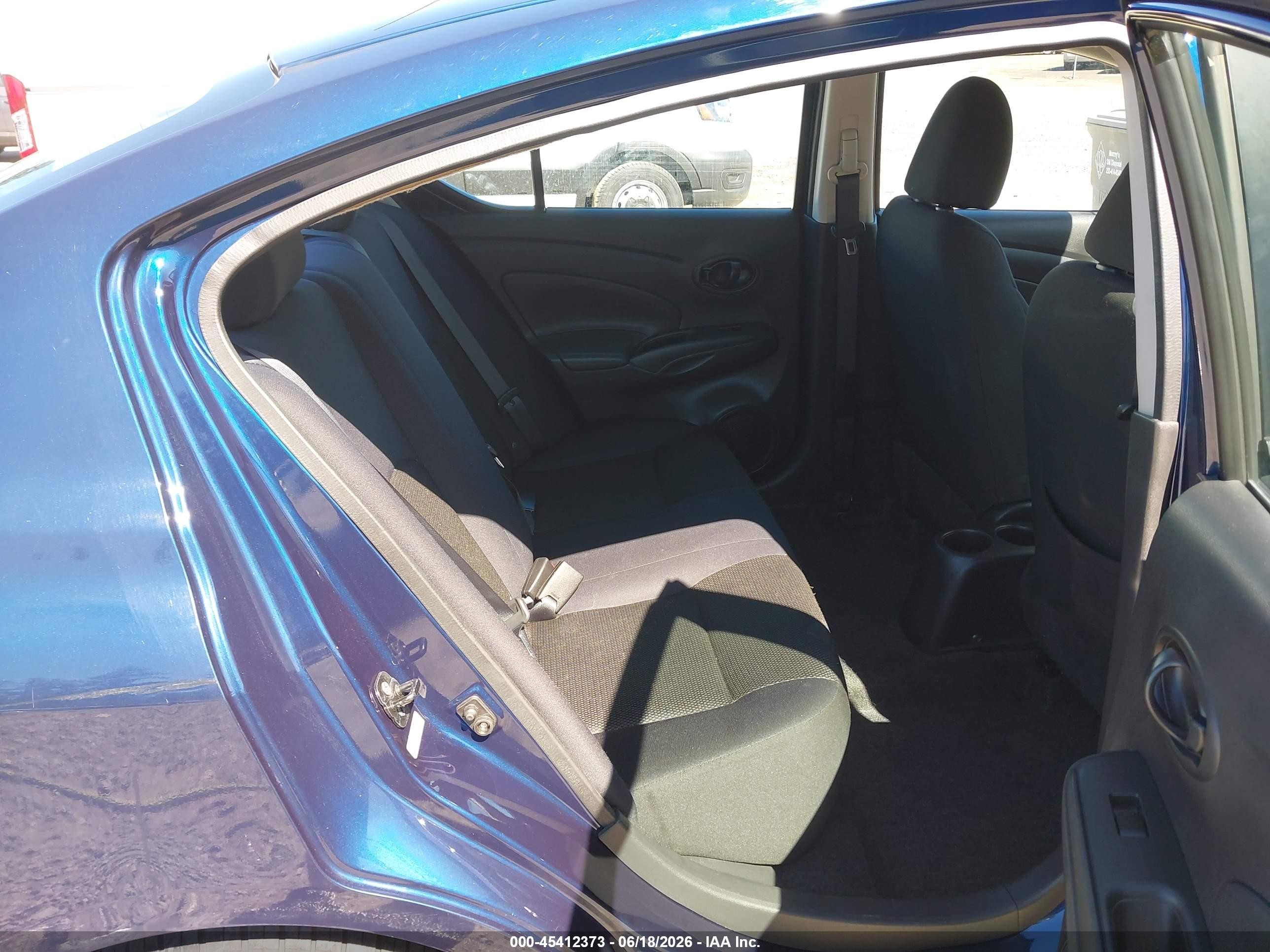 2012 Nissan Versa 1.6 Sv Blue vin: 3N1CN7AP5CL881467