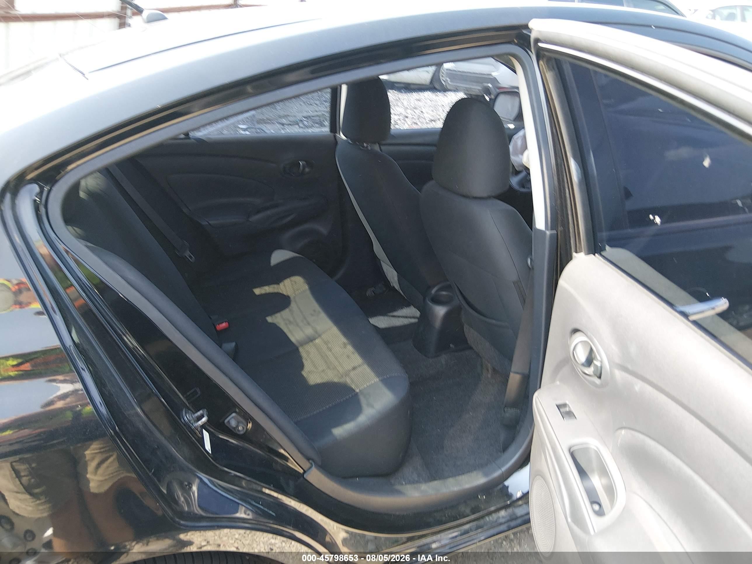 2012 Nissan Versa 1.6 Sv Black vin: 3N1CN7AP5CL882599