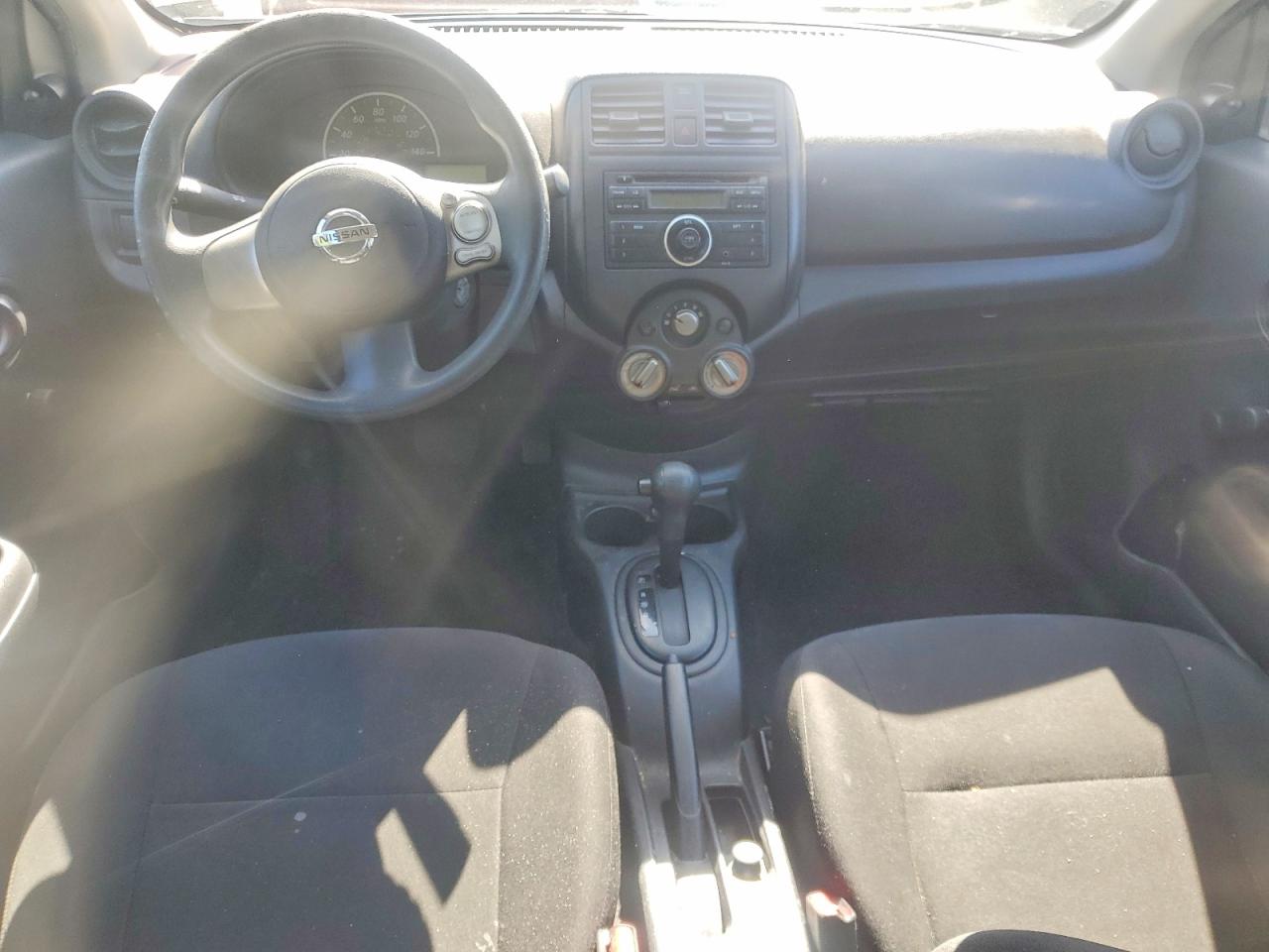 2012 Nissan Versa 1.6 S Silver vin: 3N1CN7AP5CL884479