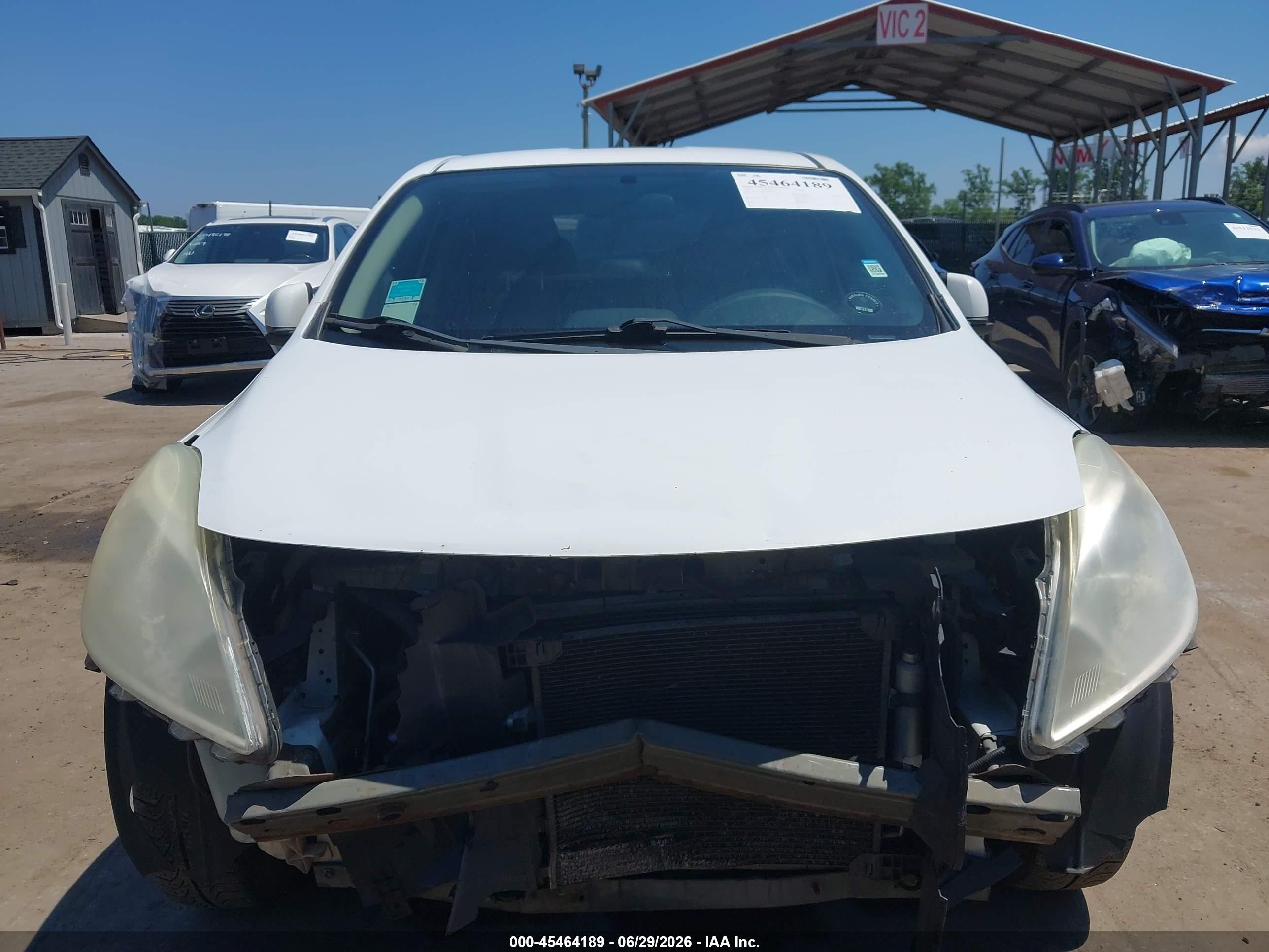 2012 Nissan Versa 1.6 Sv White vin: 3N1CN7AP5CL897183