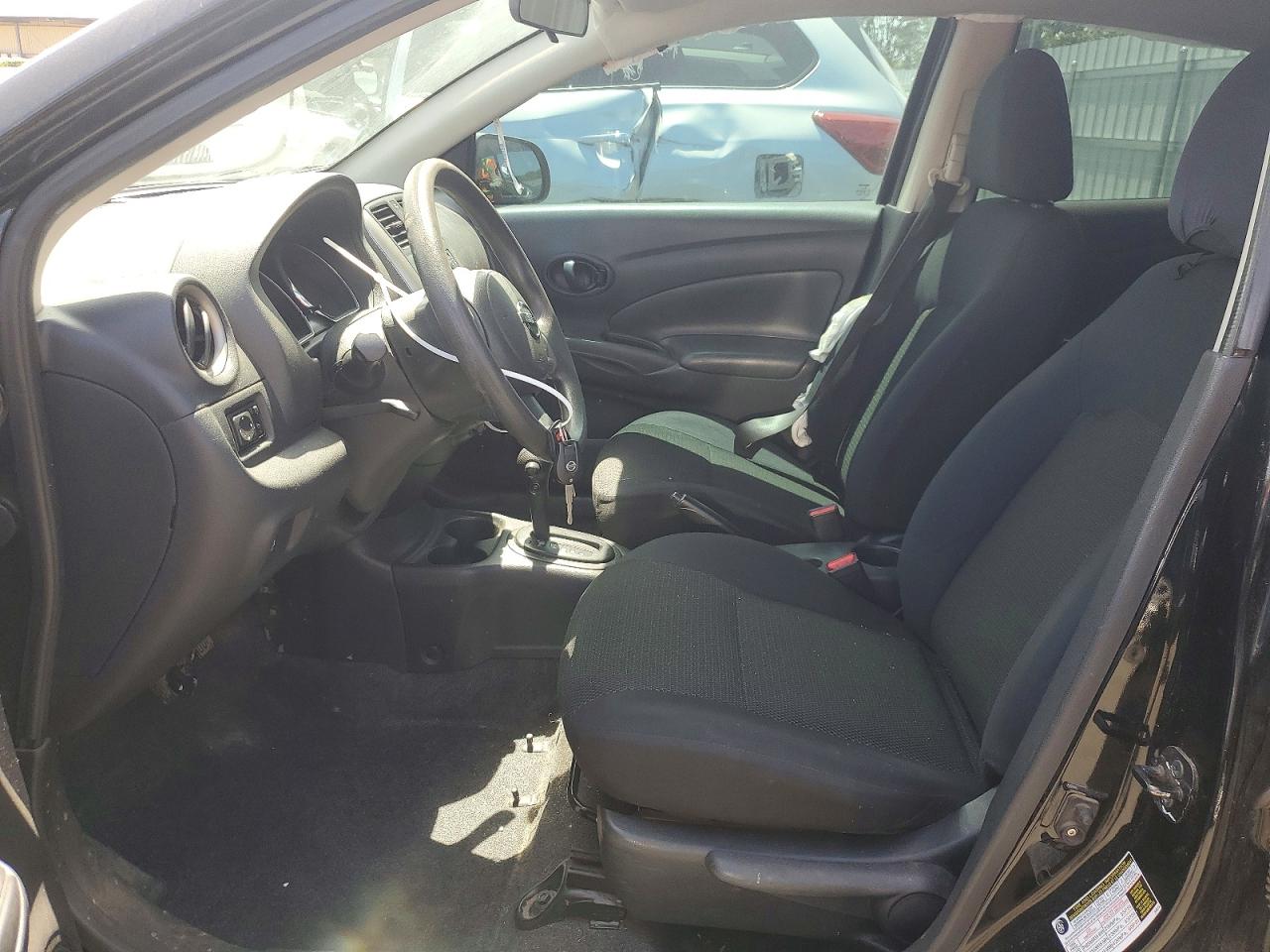 2012 Nissan Versa 1.6 S Black vin: 3N1CN7AP5CL921868
