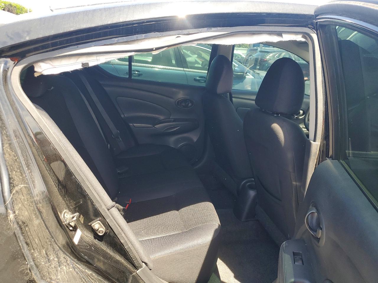 2012 Nissan Versa 1.6 S Black vin: 3N1CN7AP5CL921868