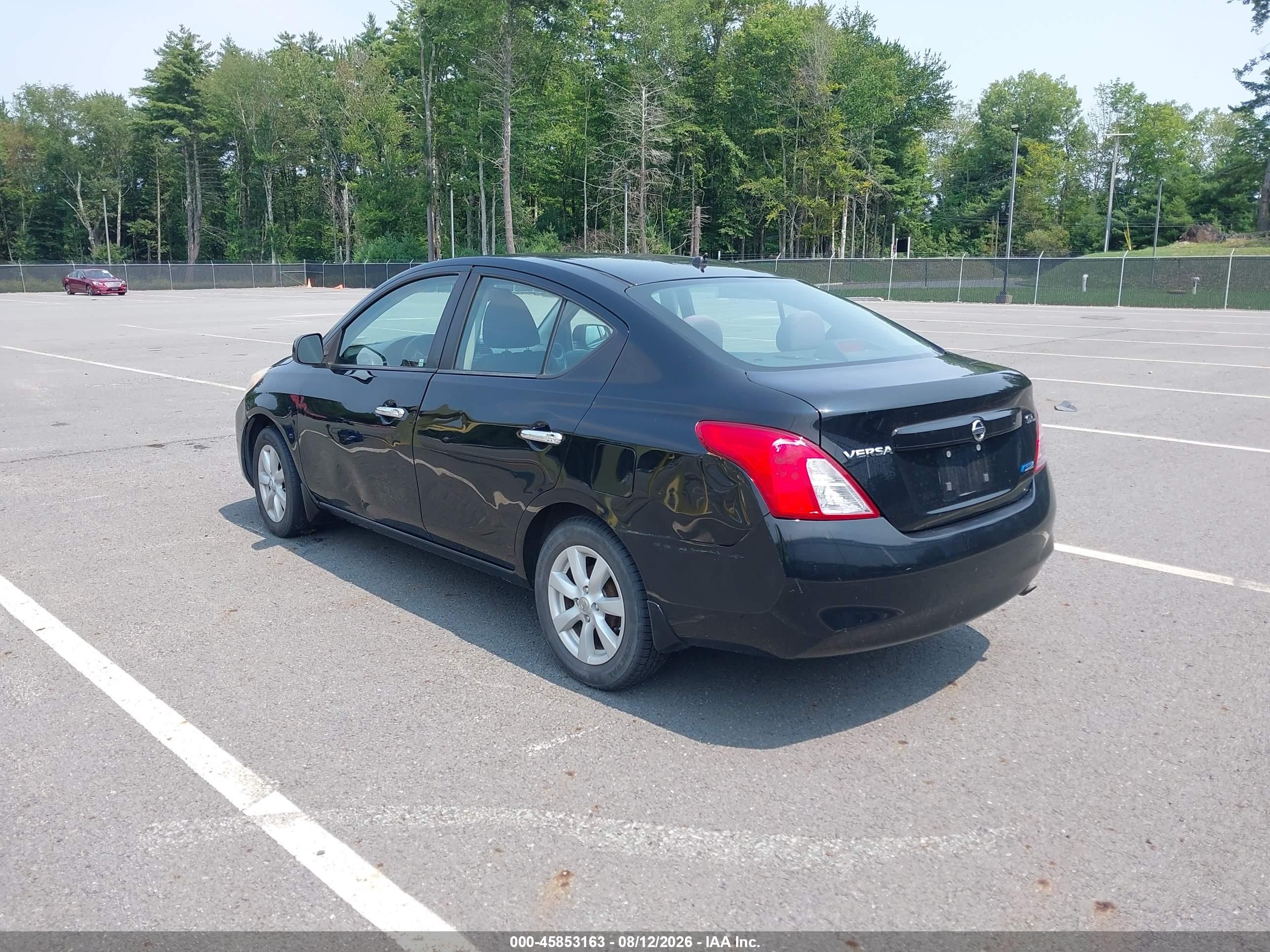 2012 Nissan Versa 1.6 Sl Черный vin: 3N1CN7AP5CL945796