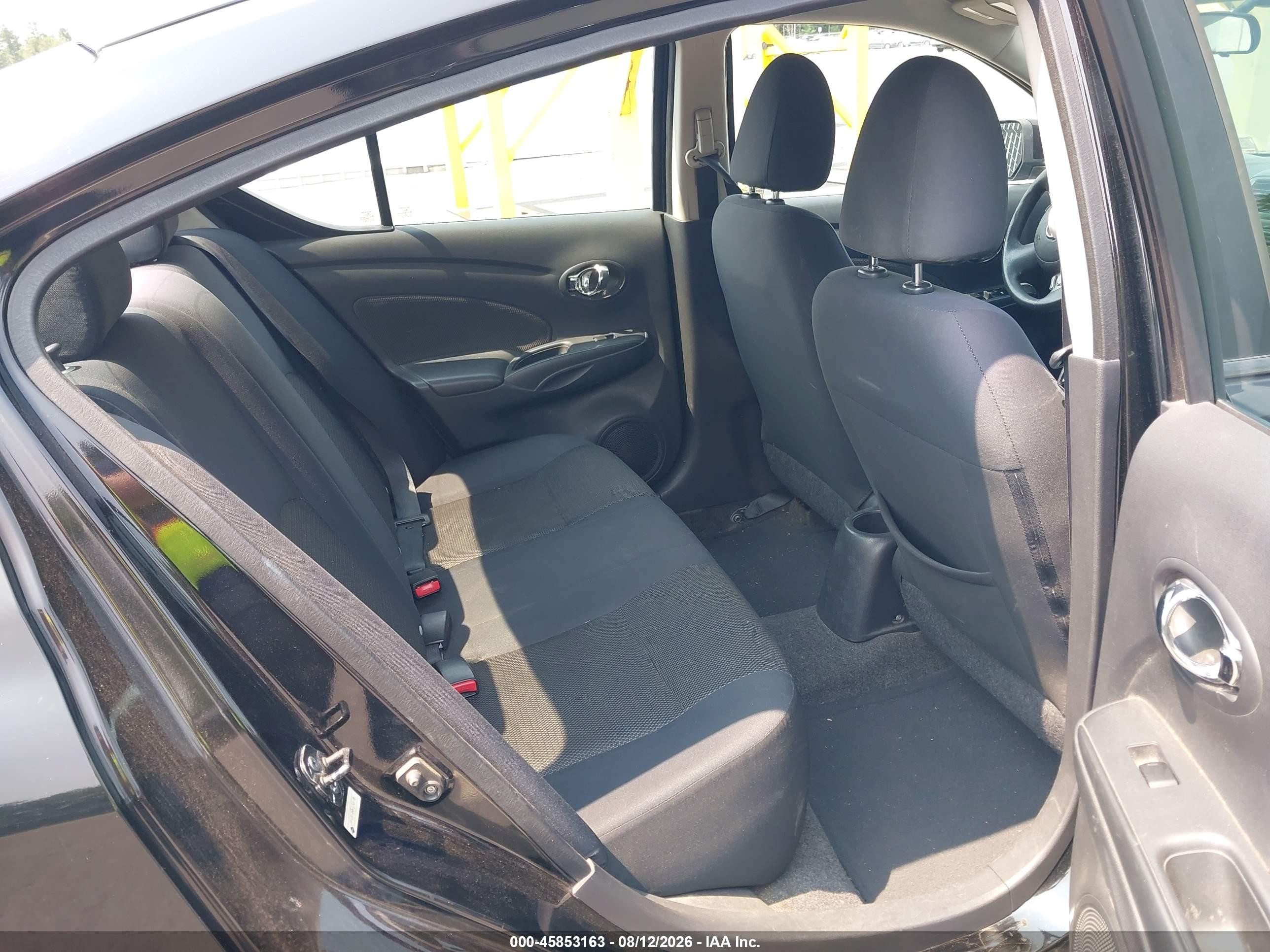 2012 Nissan Versa 1.6 Sl Черный vin: 3N1CN7AP5CL945796