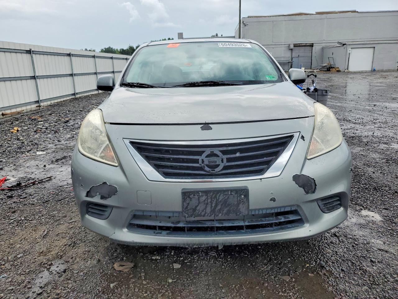 2013 Nissan Versa S/s Plus/sv/sl Gray vin: 3N1CN7AP5DL847319