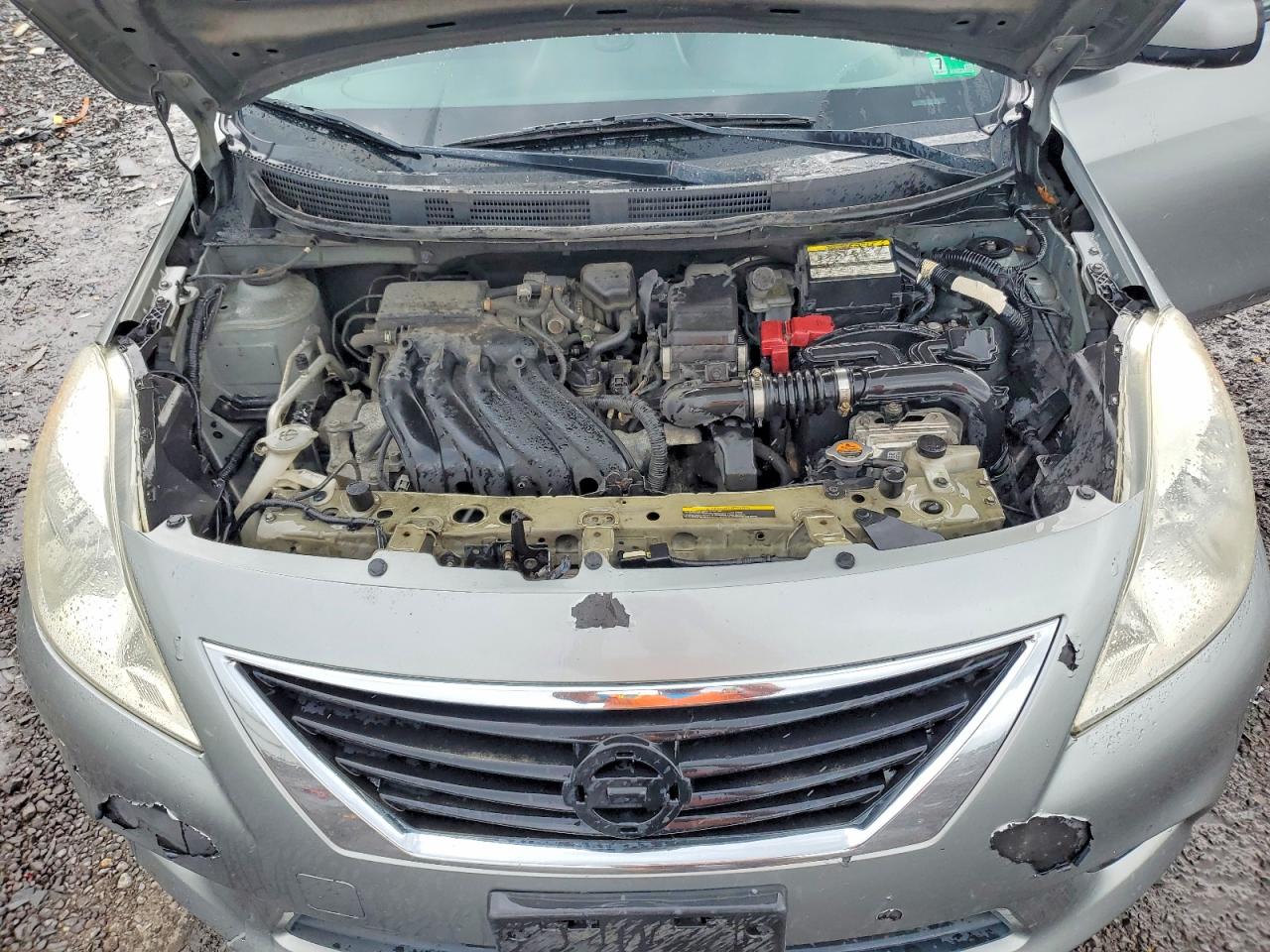 2013 Nissan Versa S/s Plus/sv/sl Gray vin: 3N1CN7AP5DL847319