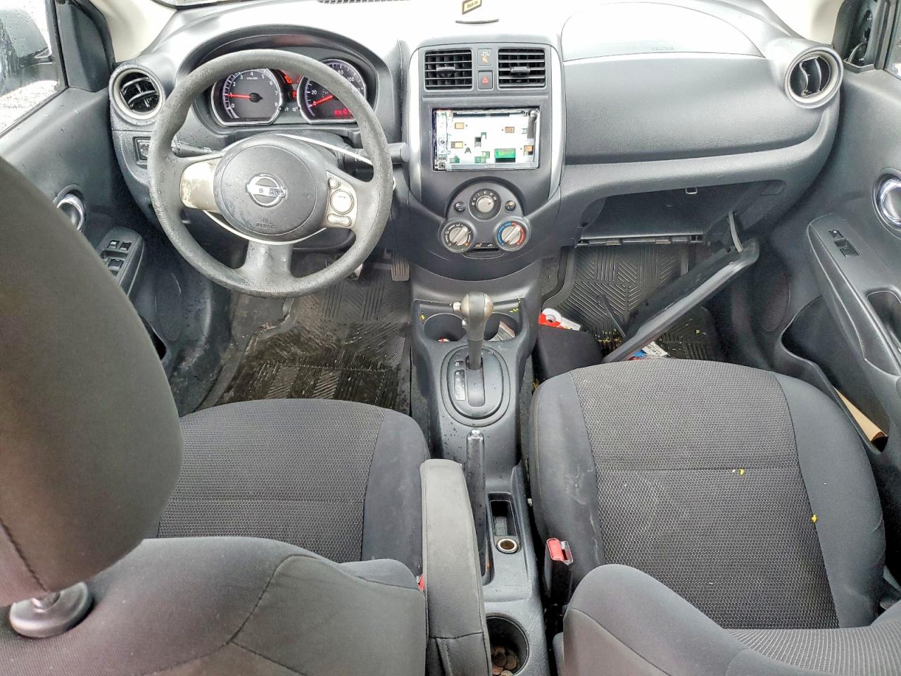 2013 Nissan Versa S/s Plus/sv/sl Gray vin: 3N1CN7AP5DL847319