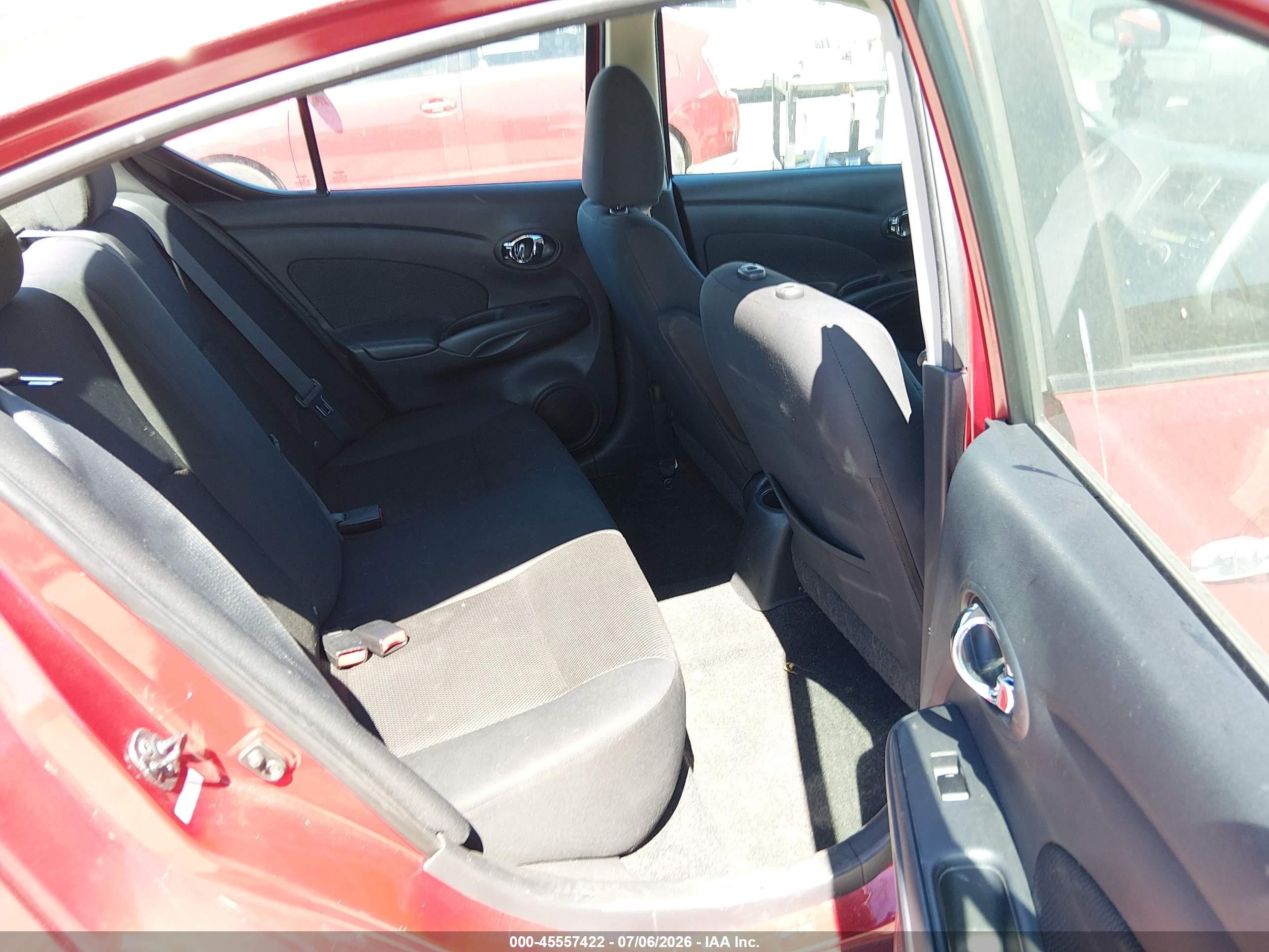 2013 Nissan Versa 1.6 Sv Red vin: 3N1CN7AP5DL852522