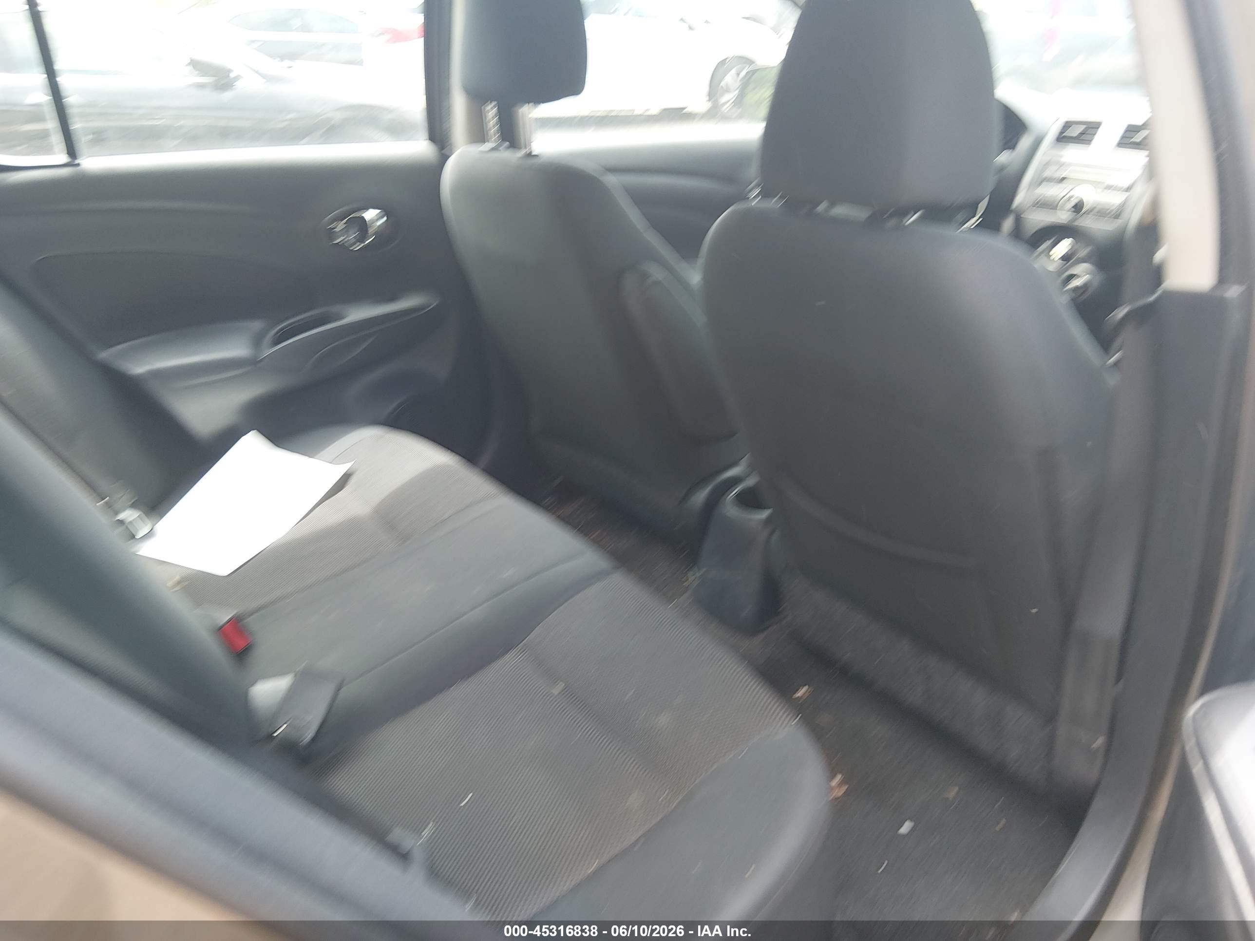 2013 Nissan Versa 1.6 Sv Gray vin: 3N1CN7AP5DL856778