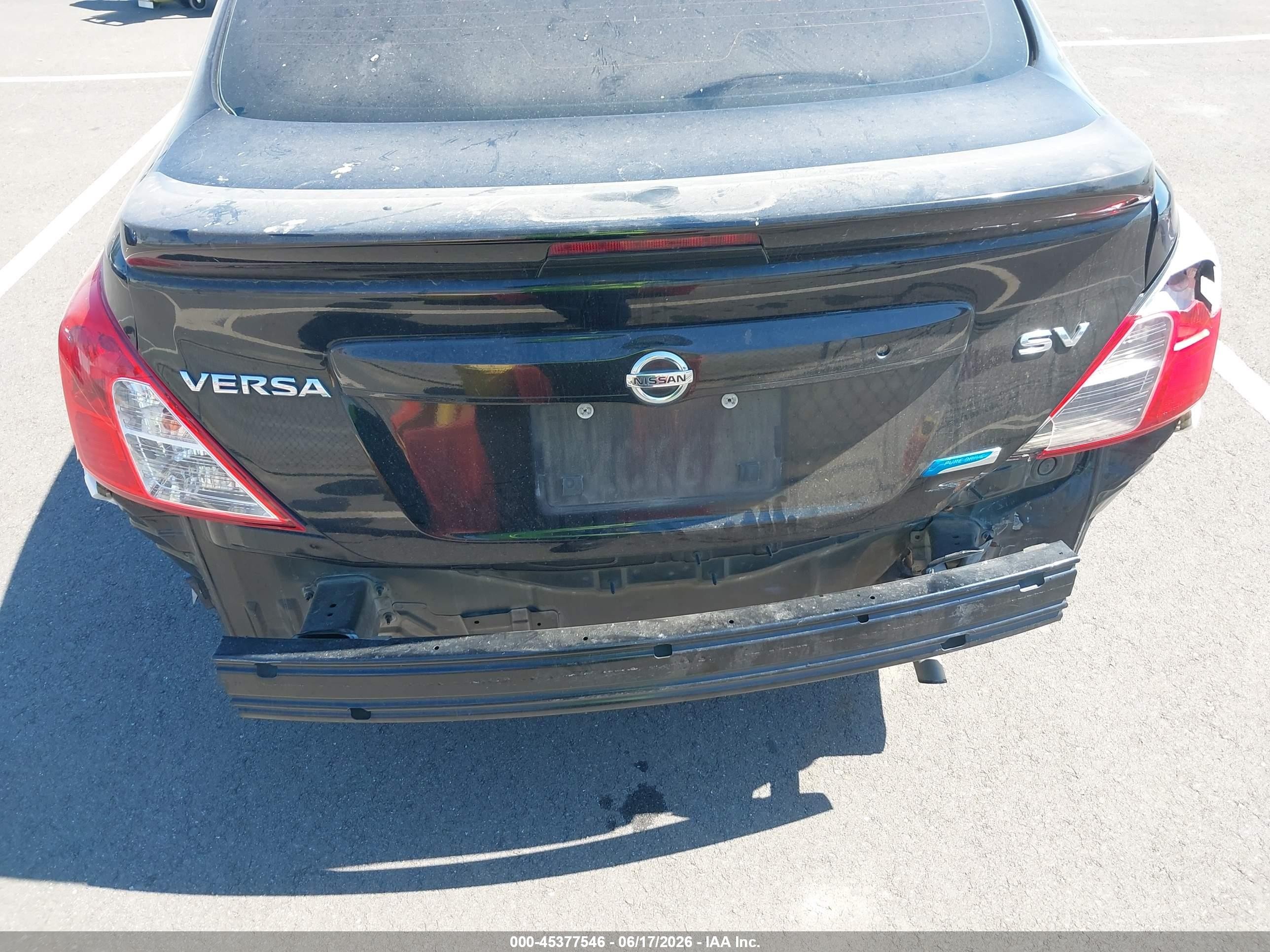 2013 Nissan Versa 1.6 Sv Черный vin: 3N1CN7AP5DL859518