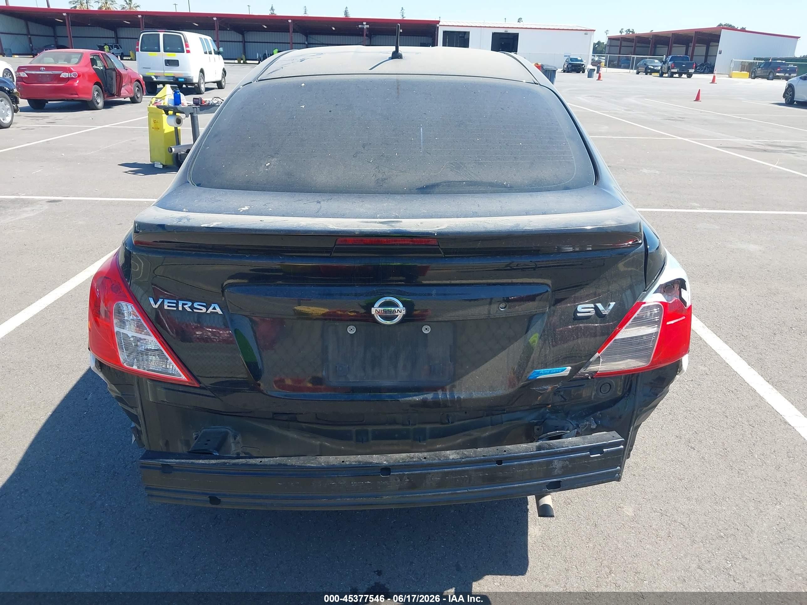 2013 Nissan Versa 1.6 Sv Черный vin: 3N1CN7AP5DL859518