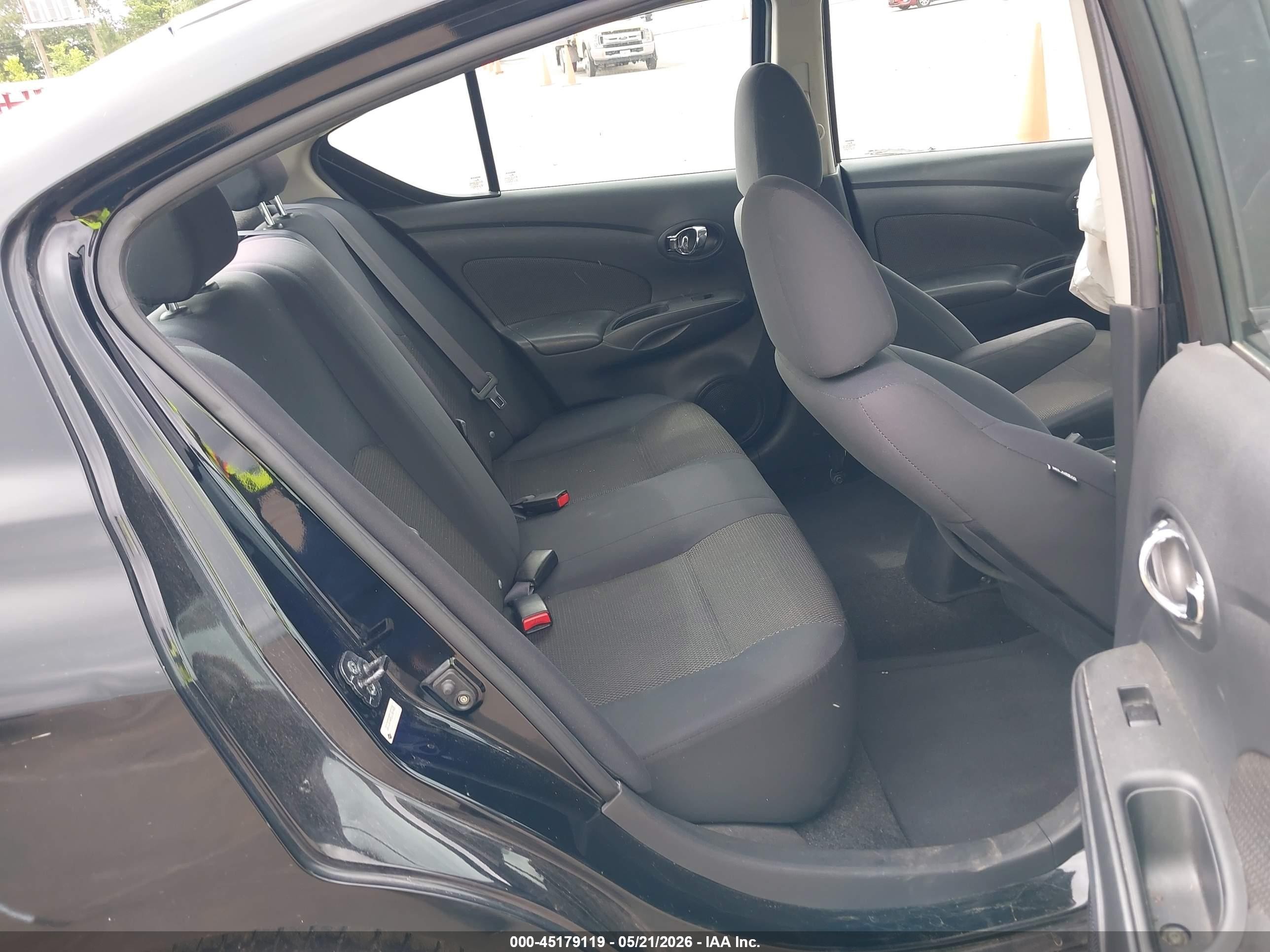 2013 Nissan Versa 1.6 Sv Black vin: 3N1CN7AP5DL881406