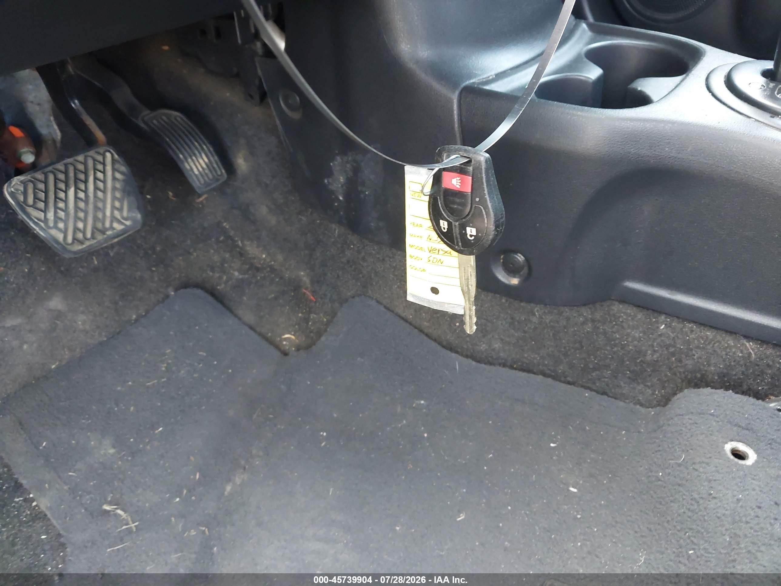 2013 Nissan Versa 1.6 Sv Gray vin: 3N1CN7AP5DL885374