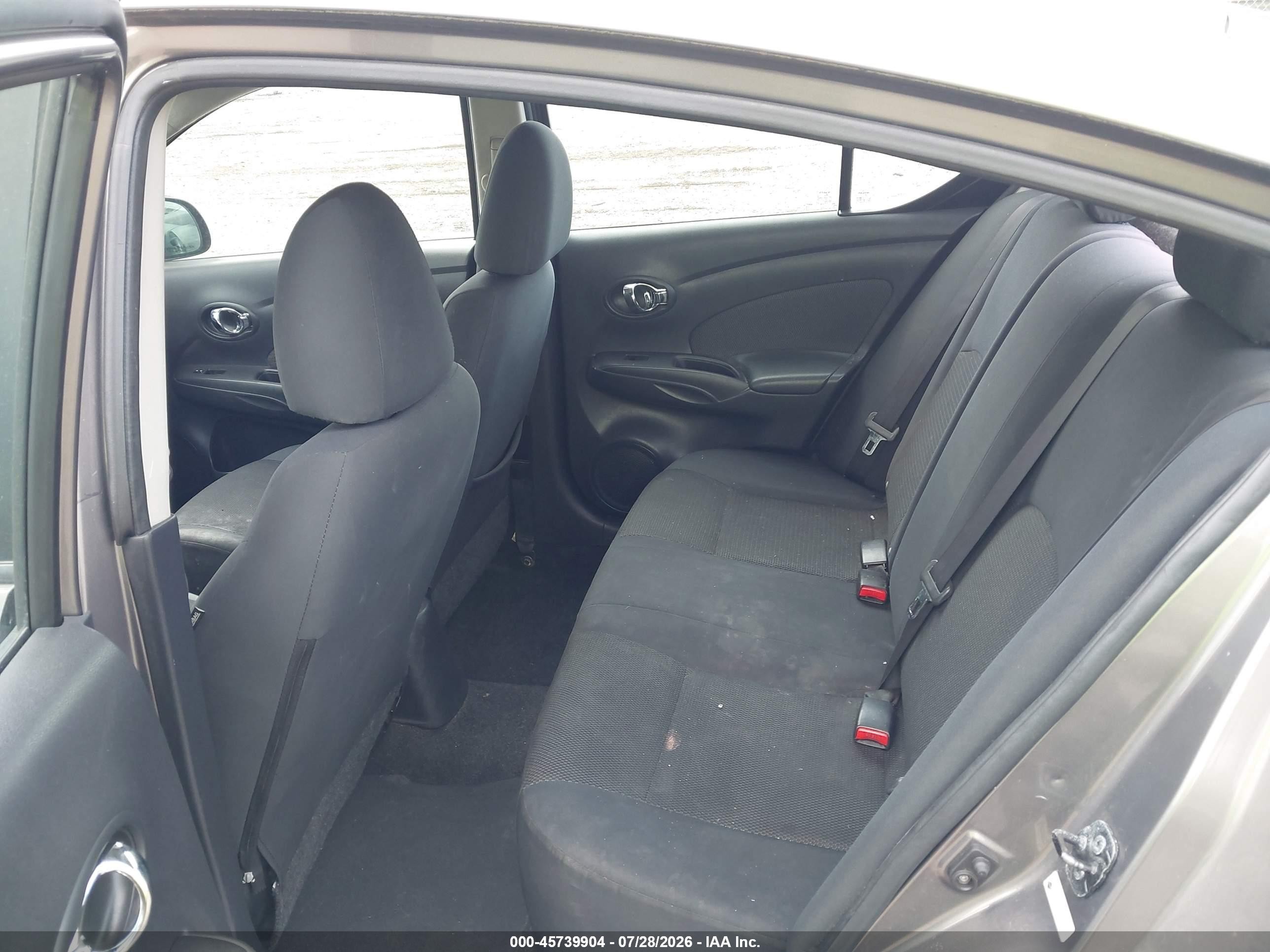 2013 Nissan Versa 1.6 Sv Gray vin: 3N1CN7AP5DL885374