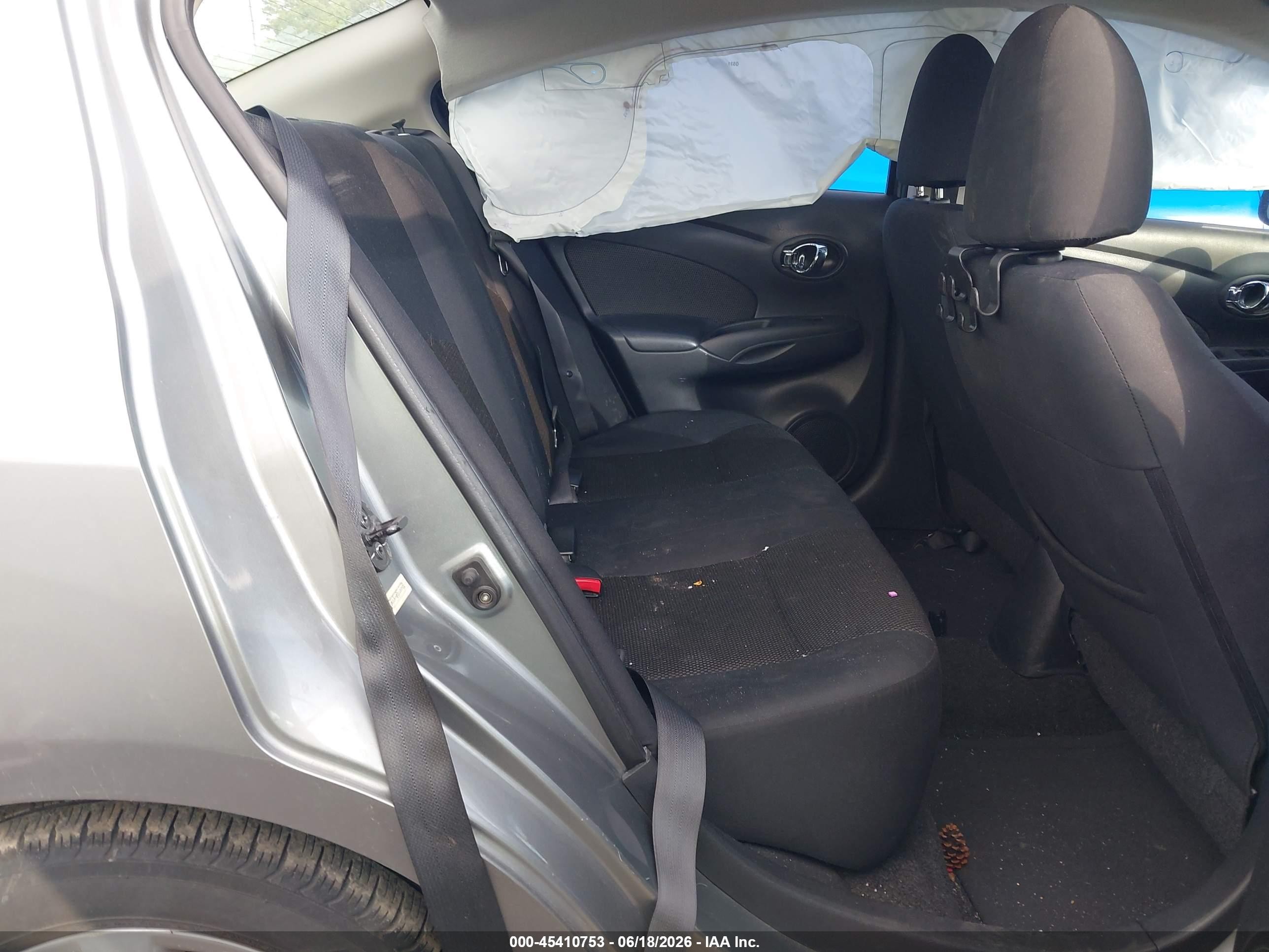 2013 Nissan Versa 1.6 Sl Gray vin: 3N1CN7AP5DL886931