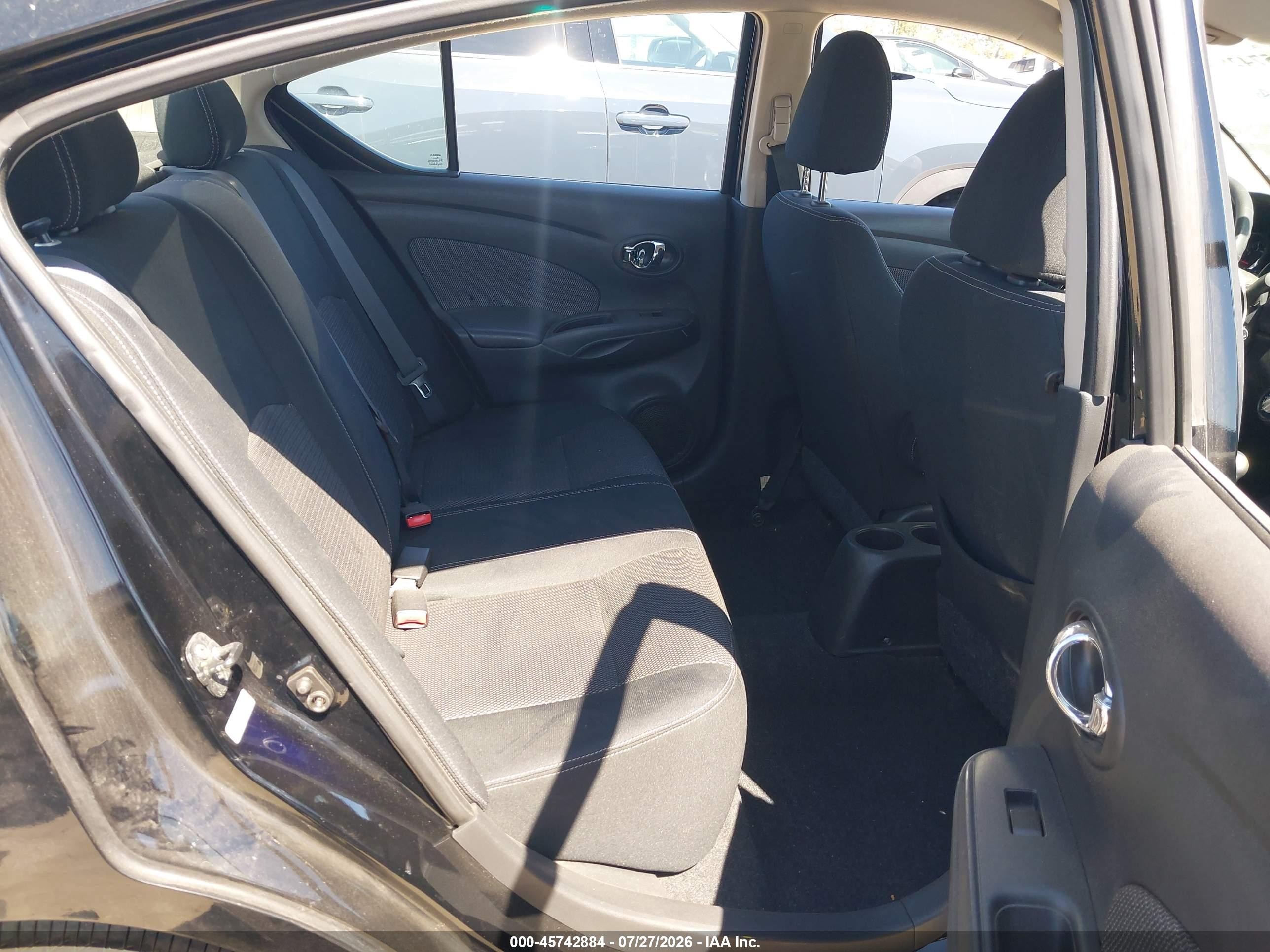 2014 Nissan Versa 1.6 Sv Black vin: 3N1CN7AP5EK447834
