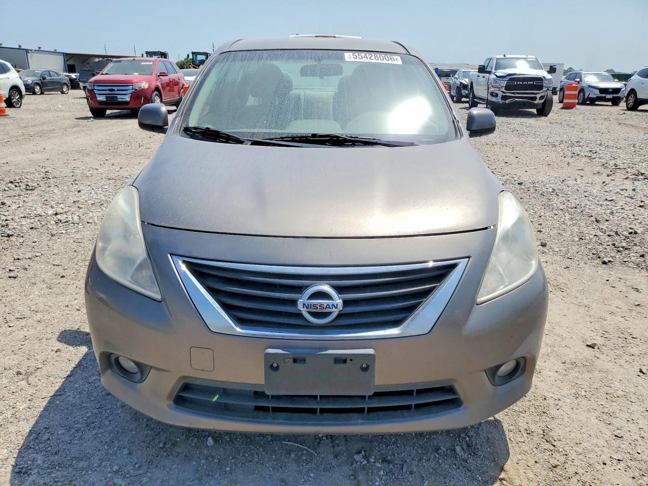 2014 Nissan Versa 1.6 S Gray vin: 3N1CN7AP5EL809915