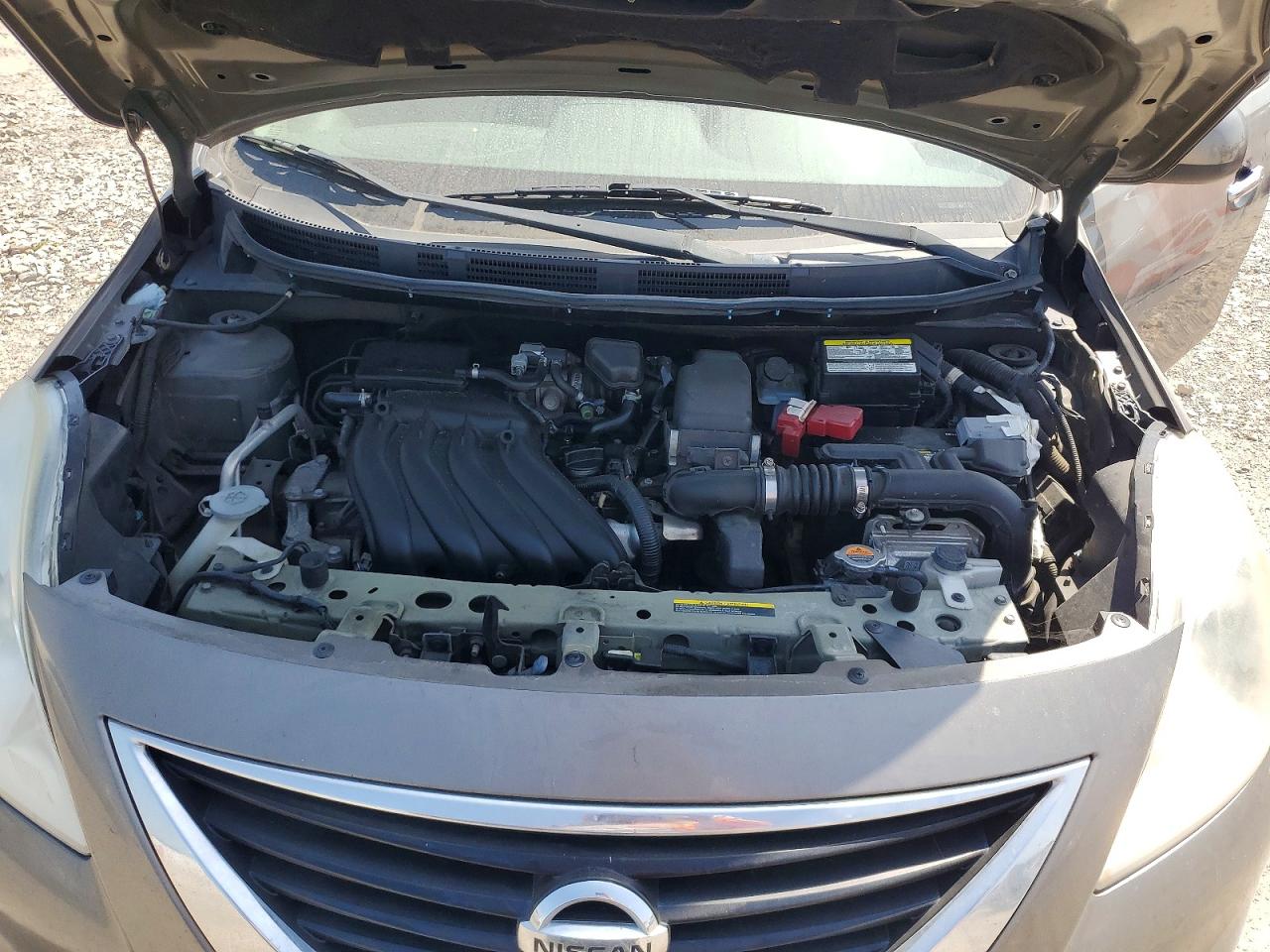 2014 Nissan Versa 1.6 S Gray vin: 3N1CN7AP5EL809915