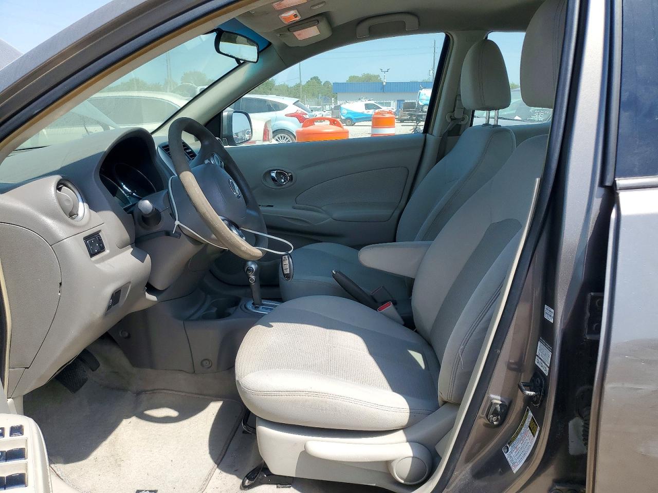 2014 Nissan Versa 1.6 S Gray vin: 3N1CN7AP5EL809915