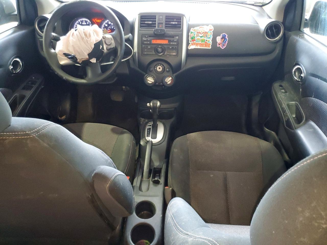 2014 Nissan Versa 1.6 S Gray vin: 3N1CN7AP5EL825449