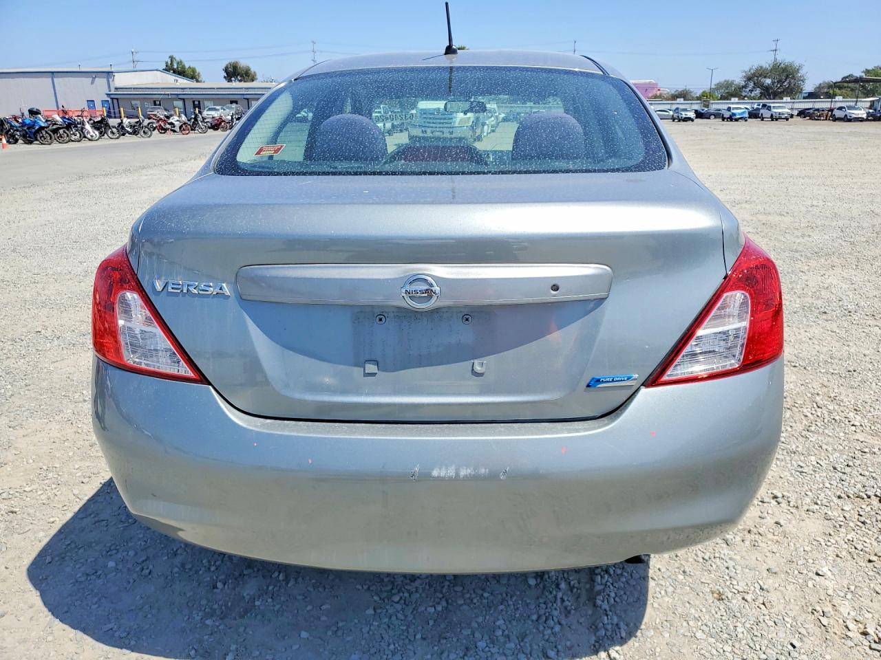 2014 Nissan Versa 1.6 S Gray vin: 3N1CN7AP5EL837469