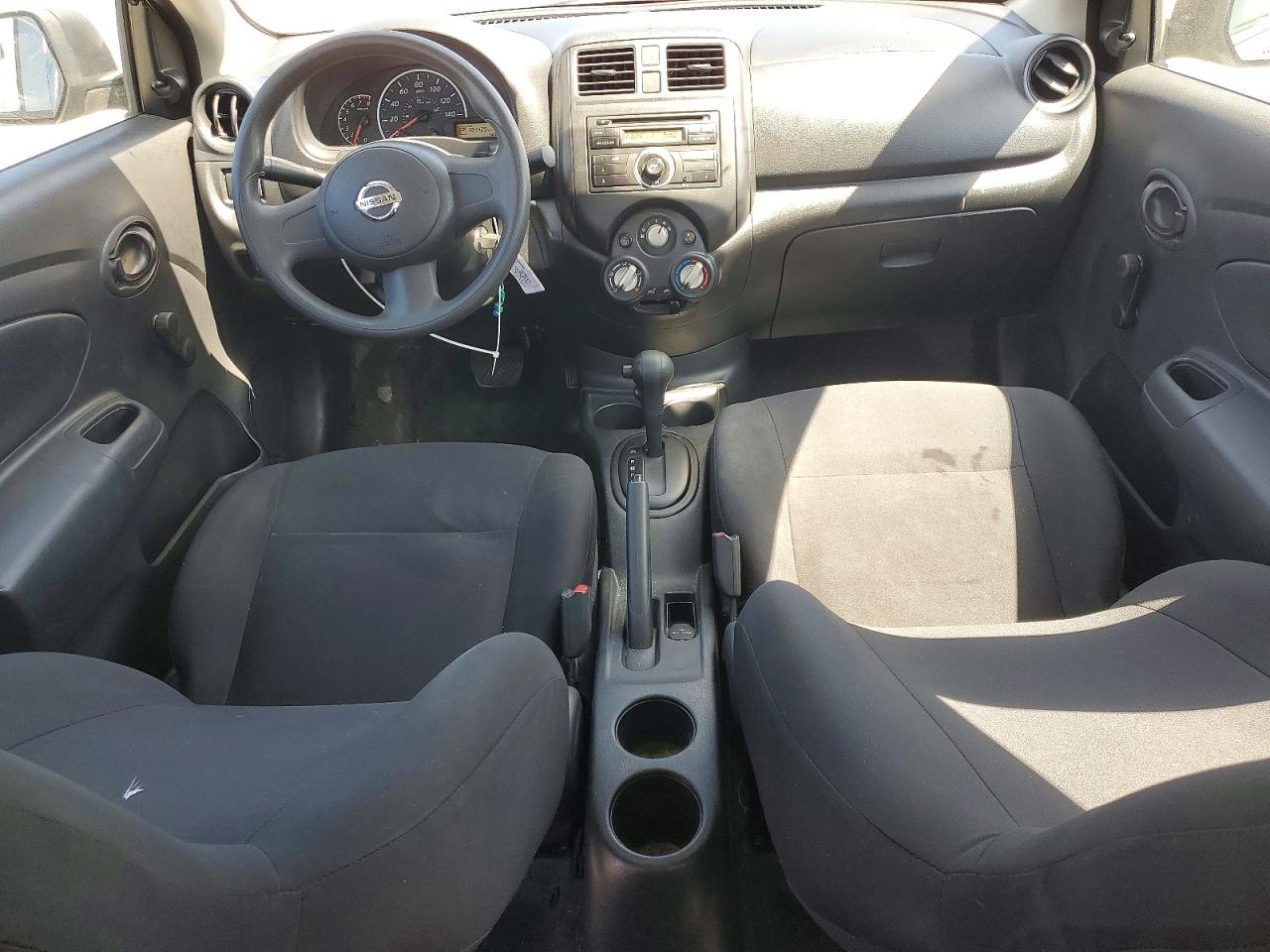 2014 Nissan Versa 1.6 S Gray vin: 3N1CN7AP5EL837469