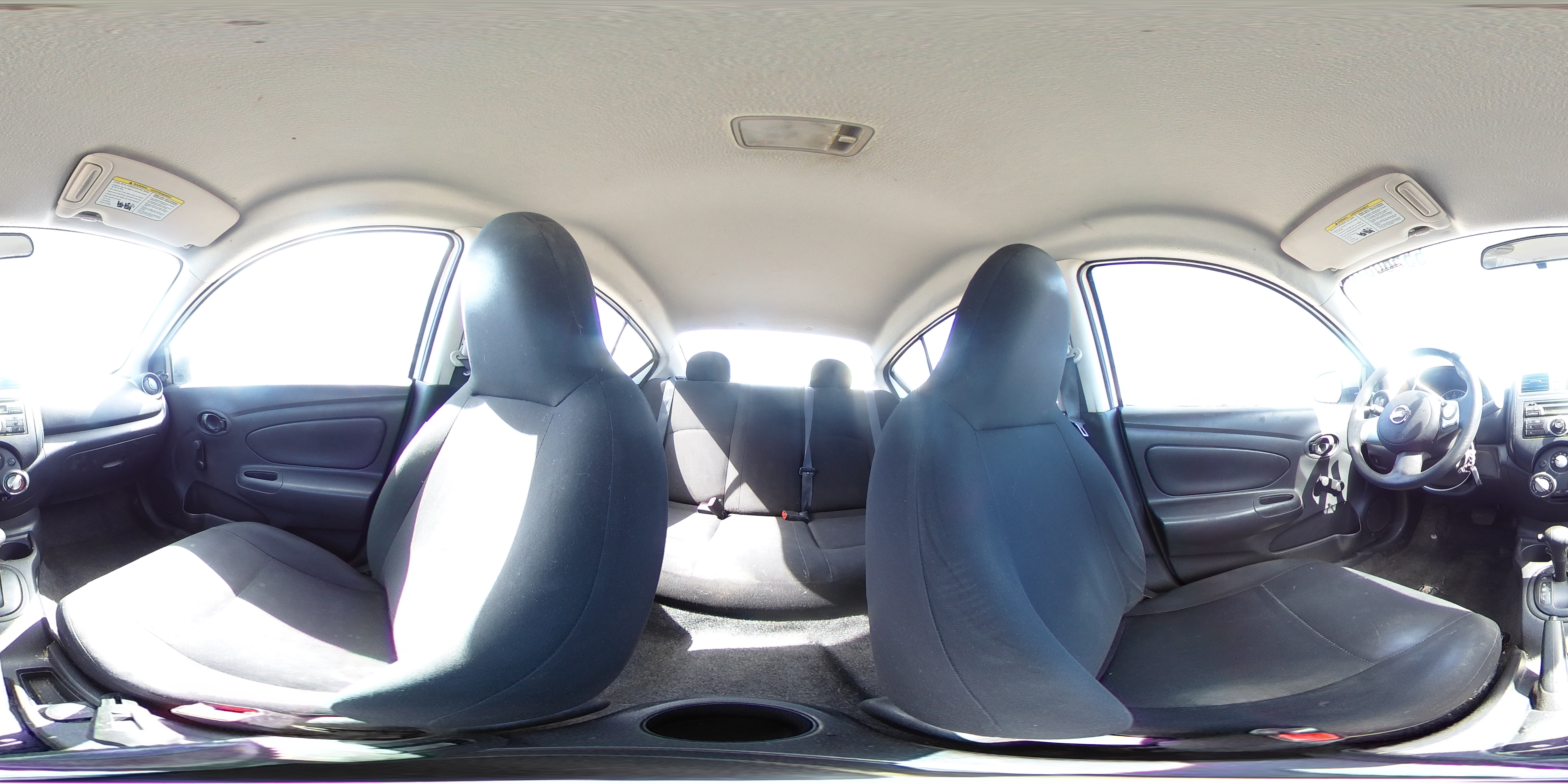 2014 Nissan Versa 1.6 S Plus White vin: 3N1CN7AP5EL847077