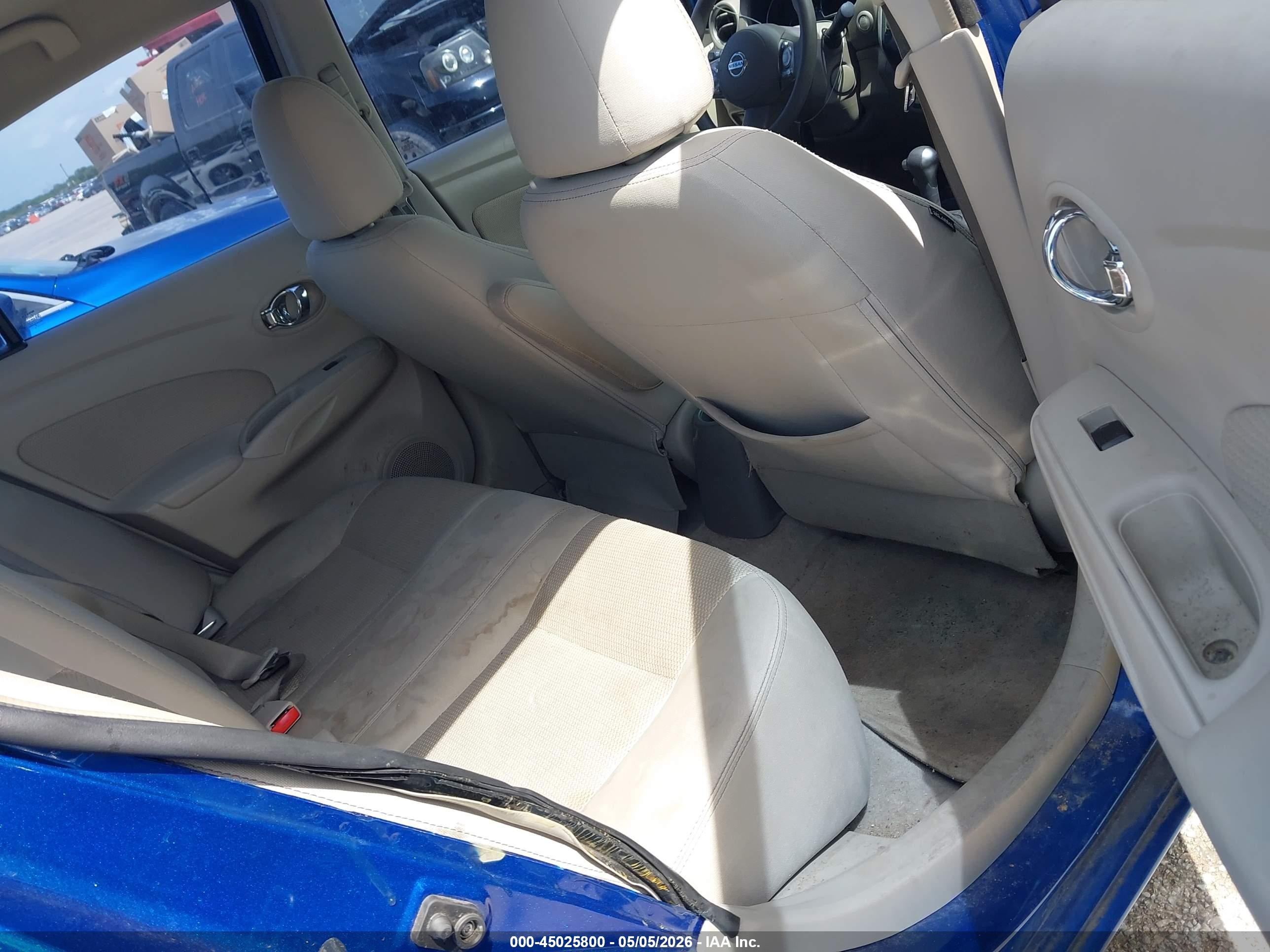 2014 Nissan Versa 1.6 Sl Blue vin: 3N1CN7AP5EL852425