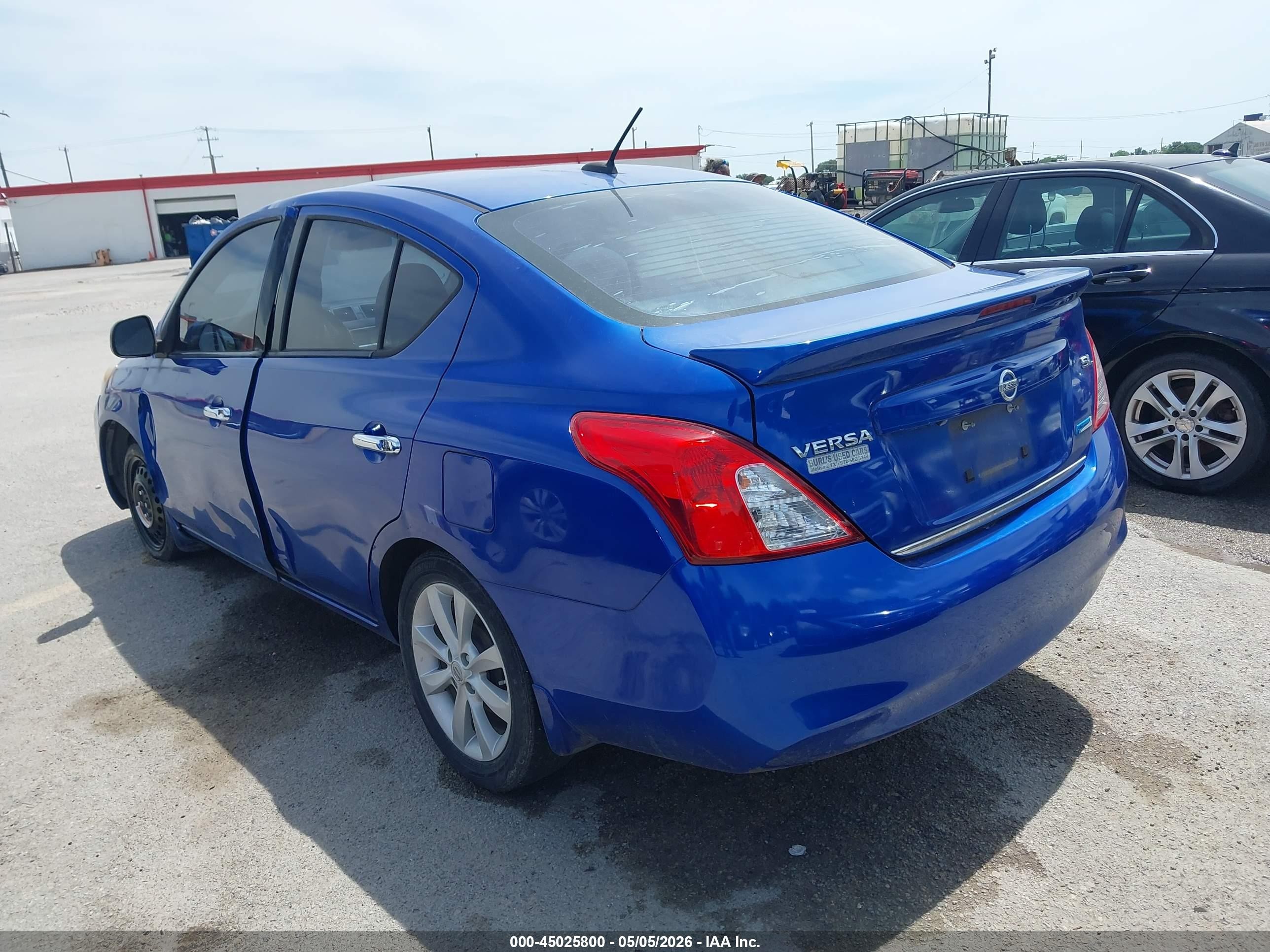 2014 Nissan Versa 1.6 Sl Blue vin: 3N1CN7AP5EL852425