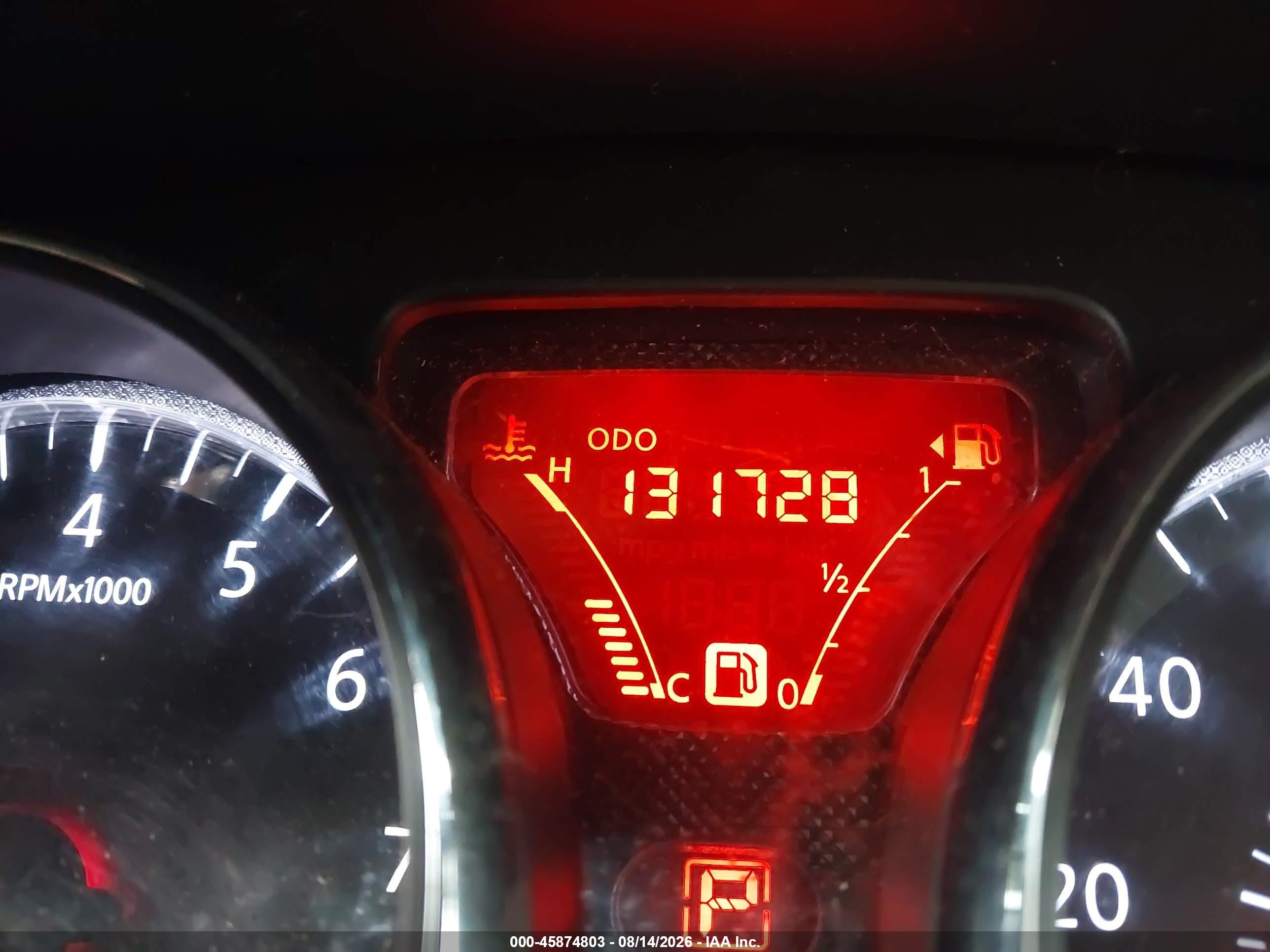 2014 Nissan Versa 1.6 Sl Коричневый vin: 3N1CN7AP5EL876403