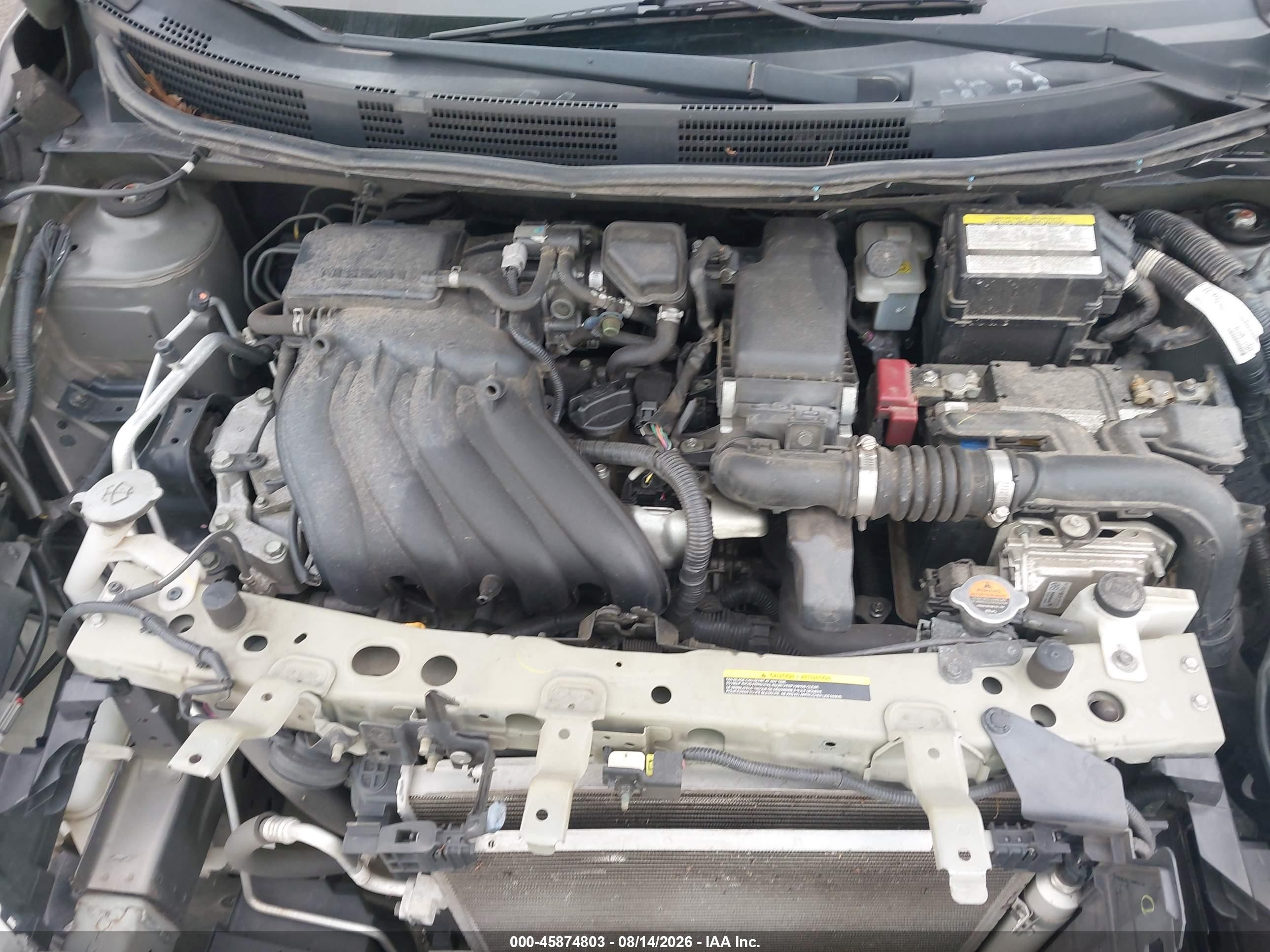 2014 Nissan Versa 1.6 Sl Коричневый vin: 3N1CN7AP5EL876403