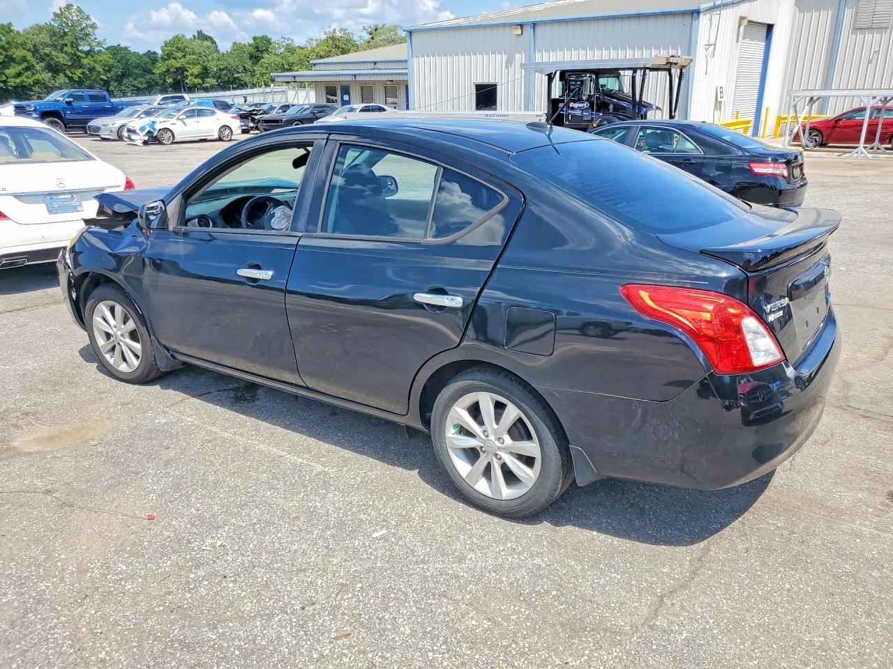 2014 Nissan Versa 1.6 Sl Black vin: 3N1CN7AP5EL877034