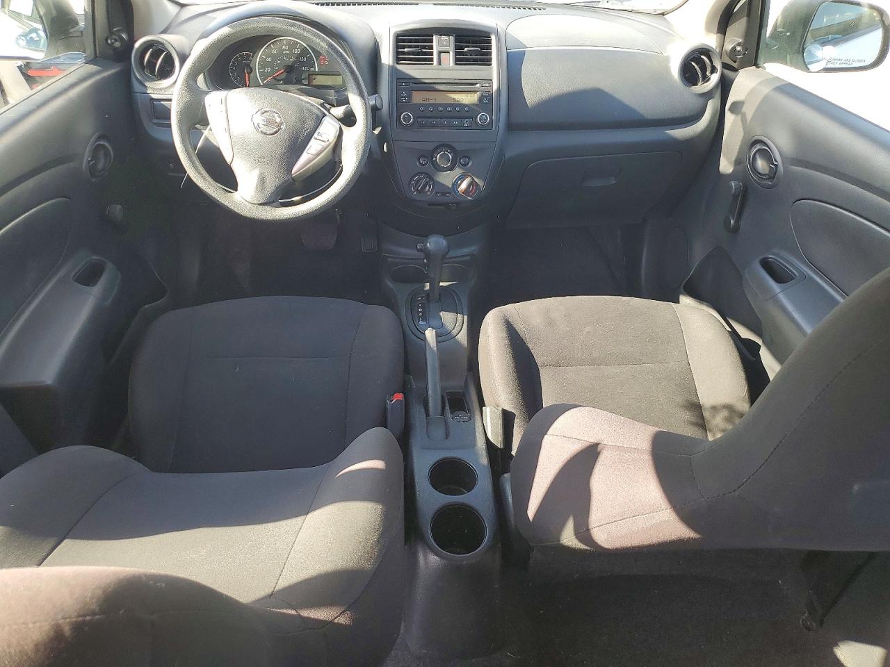 2015 Nissan Versa 1.6 S Plus White vin: 3N1CN7AP5FL808006