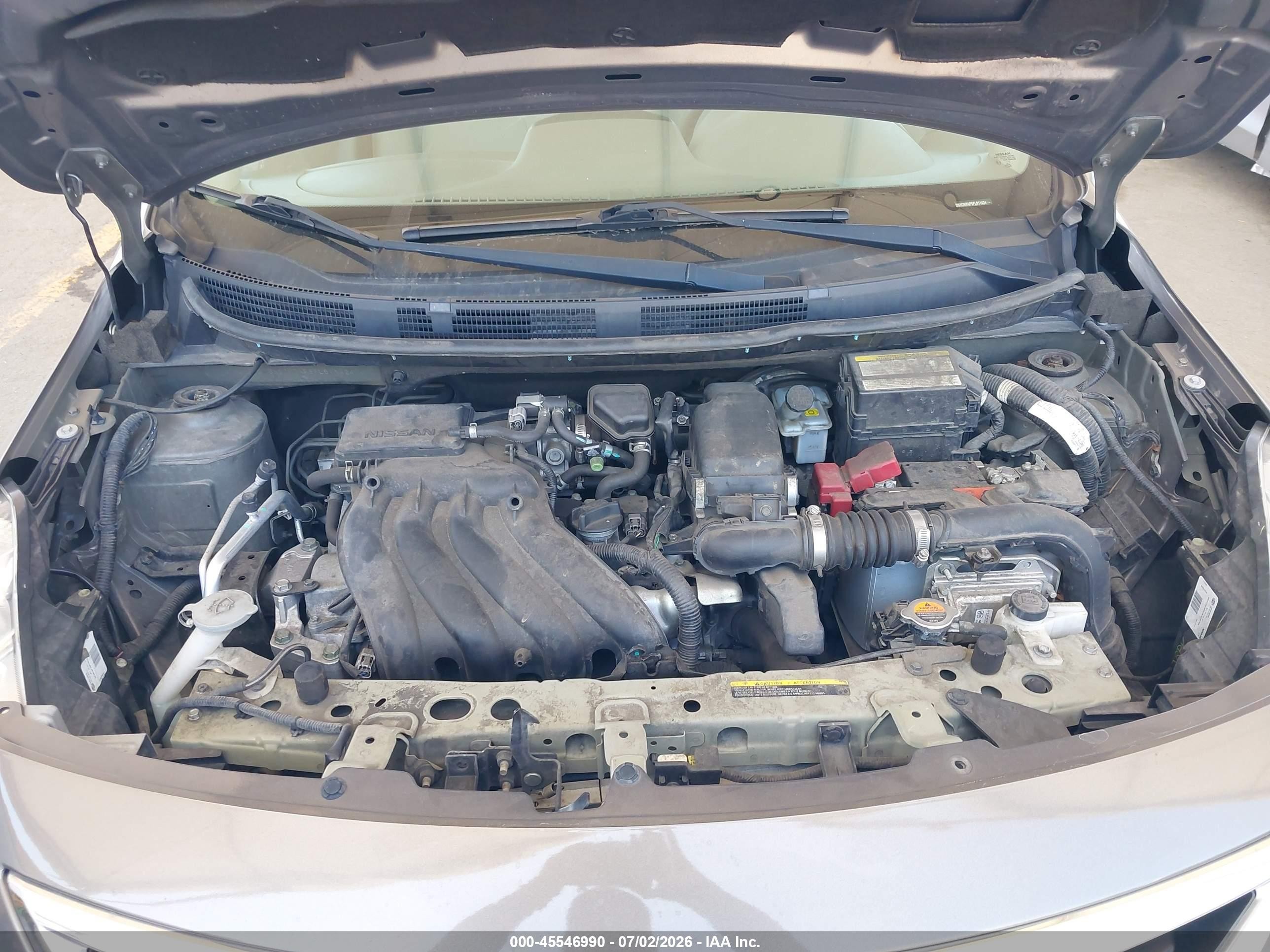 2015 Nissan Versa 1.6 S/1.6 S+/1.6 Sl/1.6 Sv Серый vin: 3N1CN7AP5FL811424