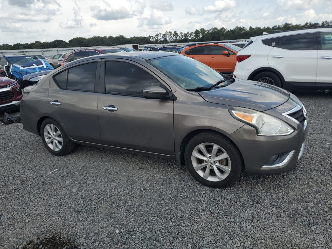 2015 Nissan Versa 1.6 Sl Brown vin: 3N1CN7AP5FL873888